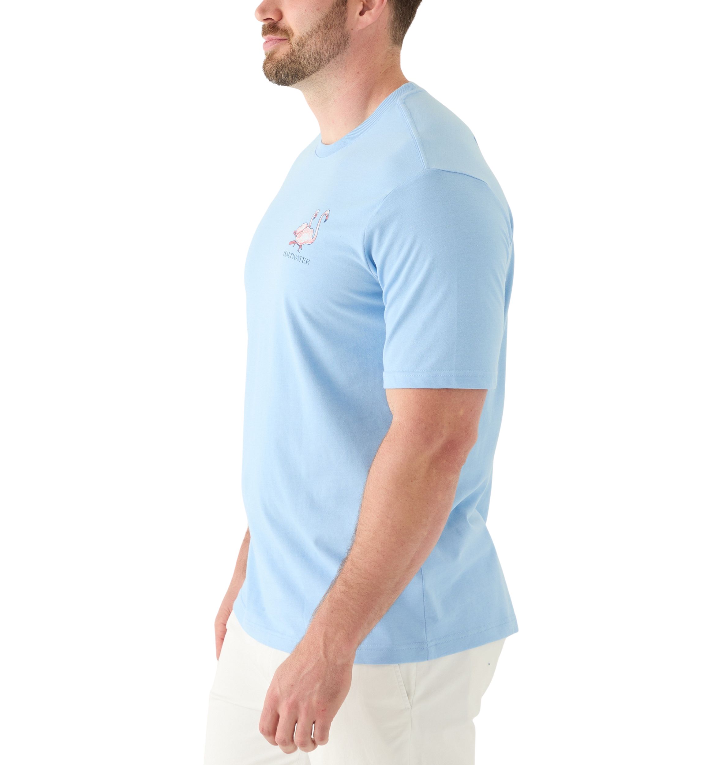 Big & Tall Saltwater Short Sleeve Graphic T-Shirt