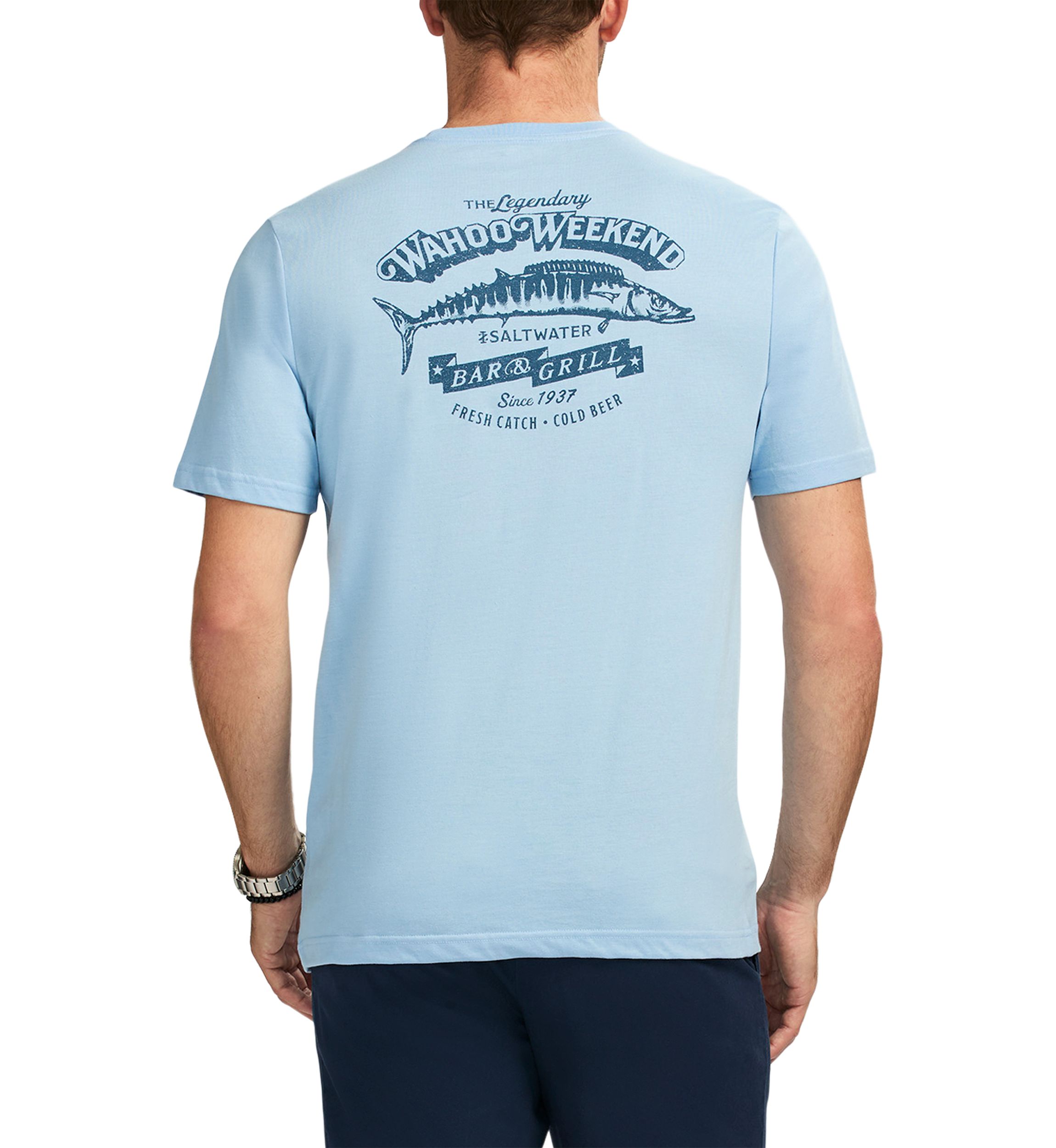 Soft Wash Short Sleeve Graphic Crew Neck T-Shirt