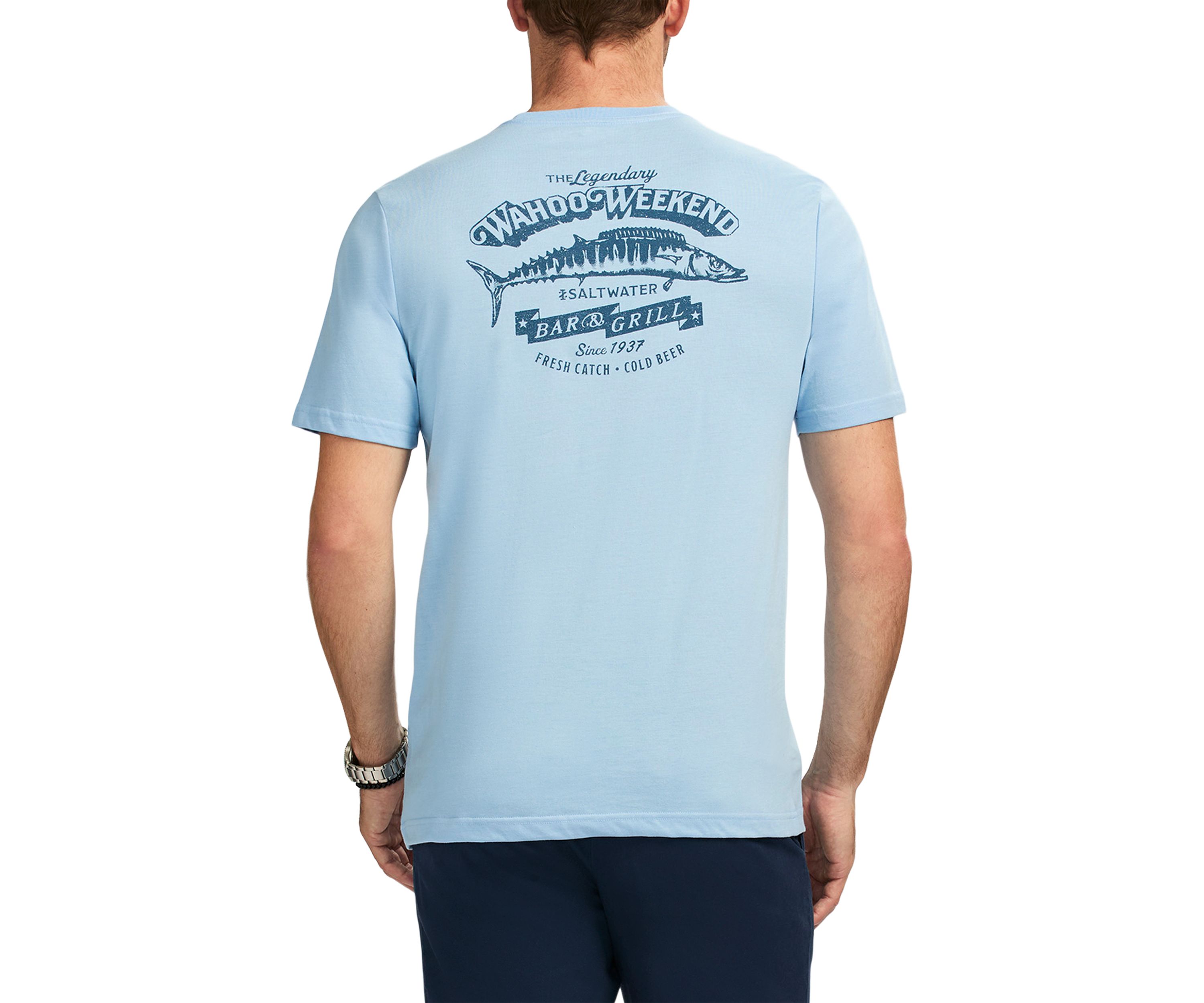 Soft Wash Short Sleeve Graphic Crew Neck T-Shirt
