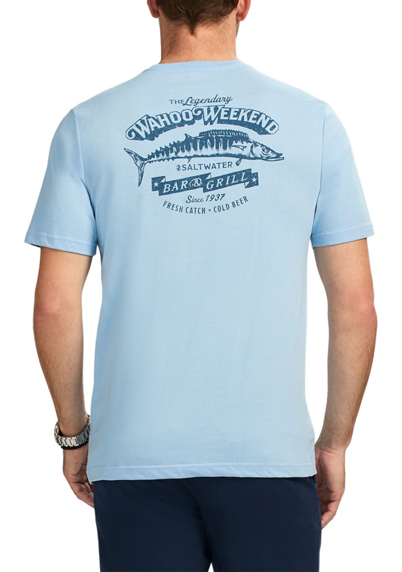 Soft Wash Short Sleeve Graphic Crew Neck T-Shirt