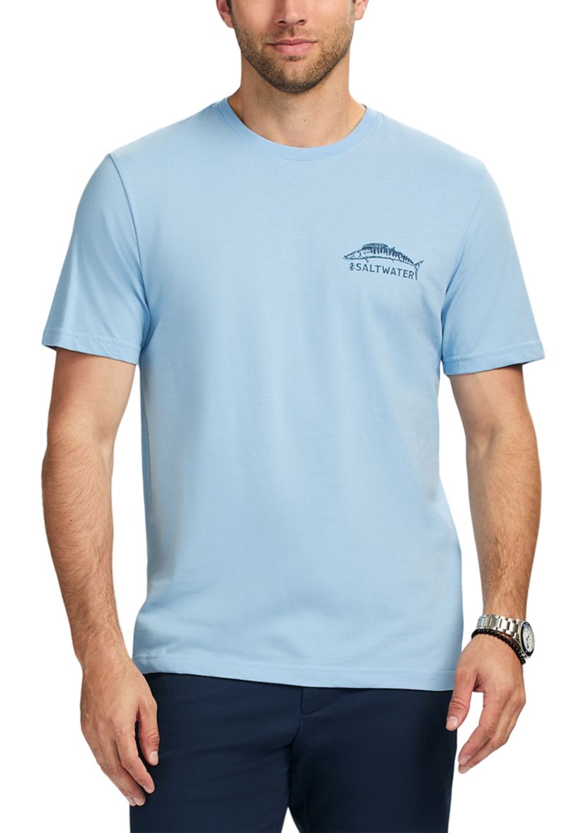 Soft Wash Short Sleeve Graphic Crew Neck T-Shirt