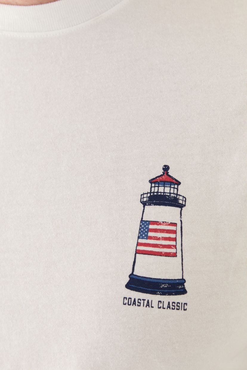 Short Sleeve Americana Graphic T-Shirt