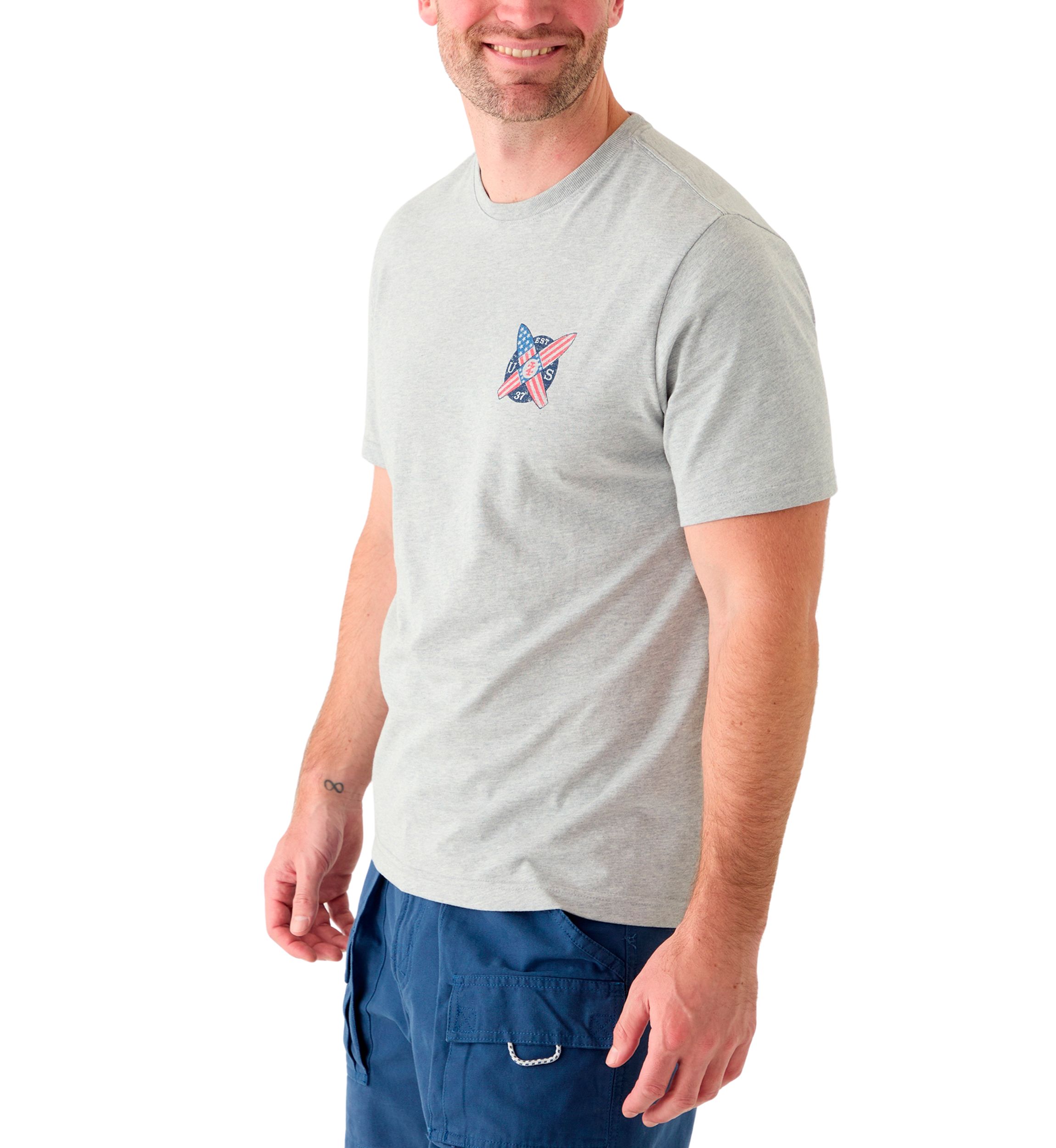 Short Sleeve Americana Graphic T-Shirt