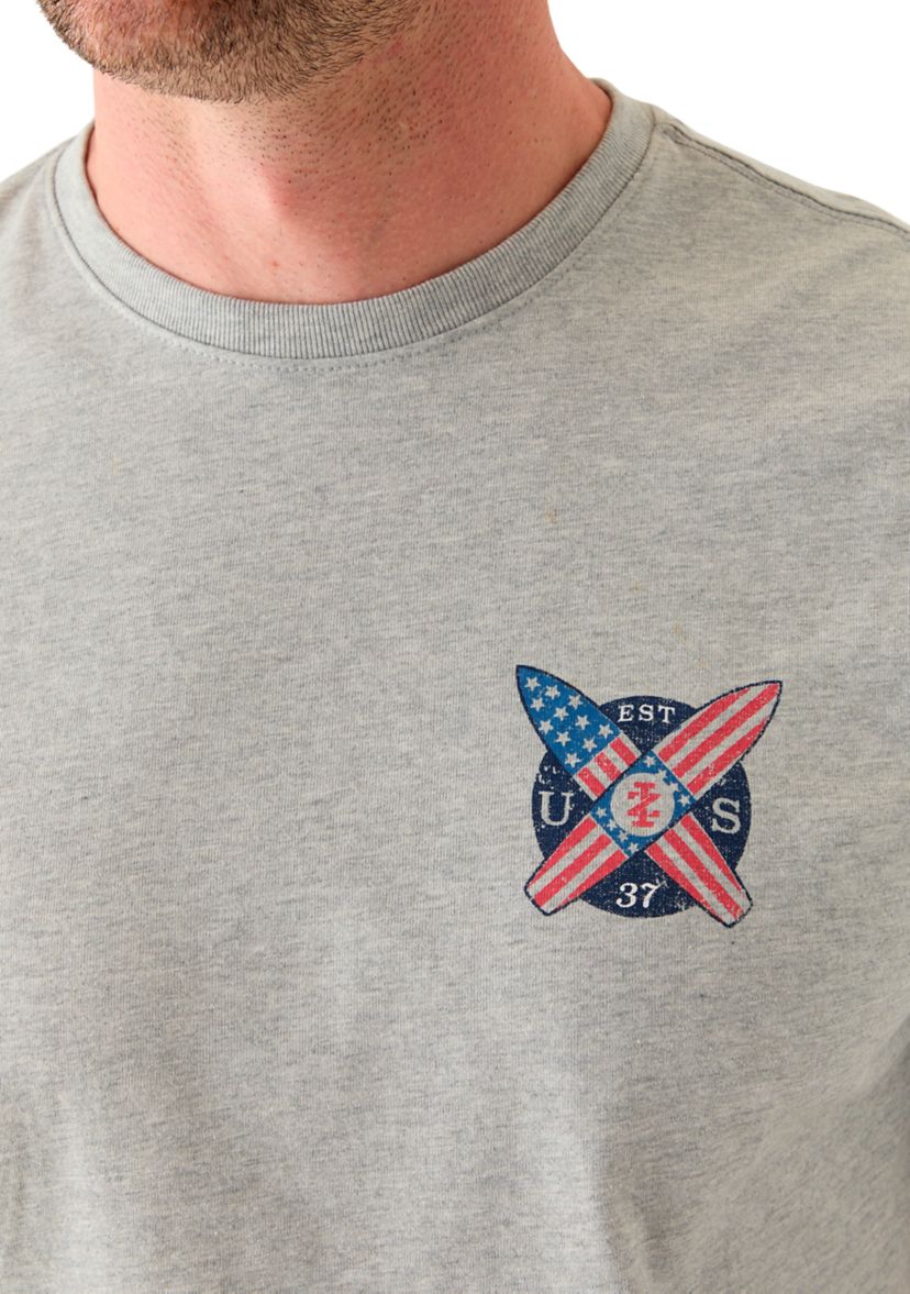 Short Sleeve Americana Graphic T-Shirt