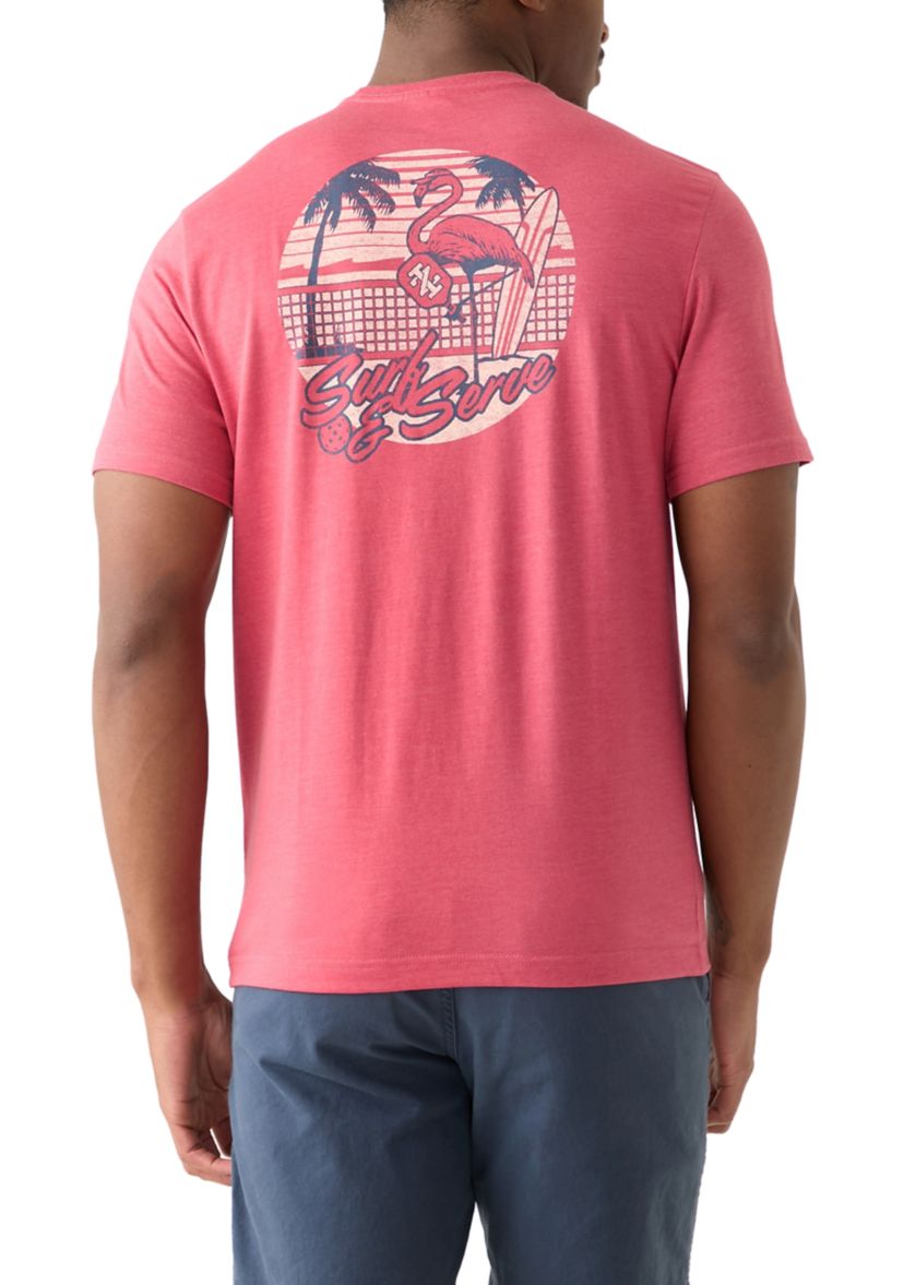 Flamingo Short Sleeve Graphic T-Shirt