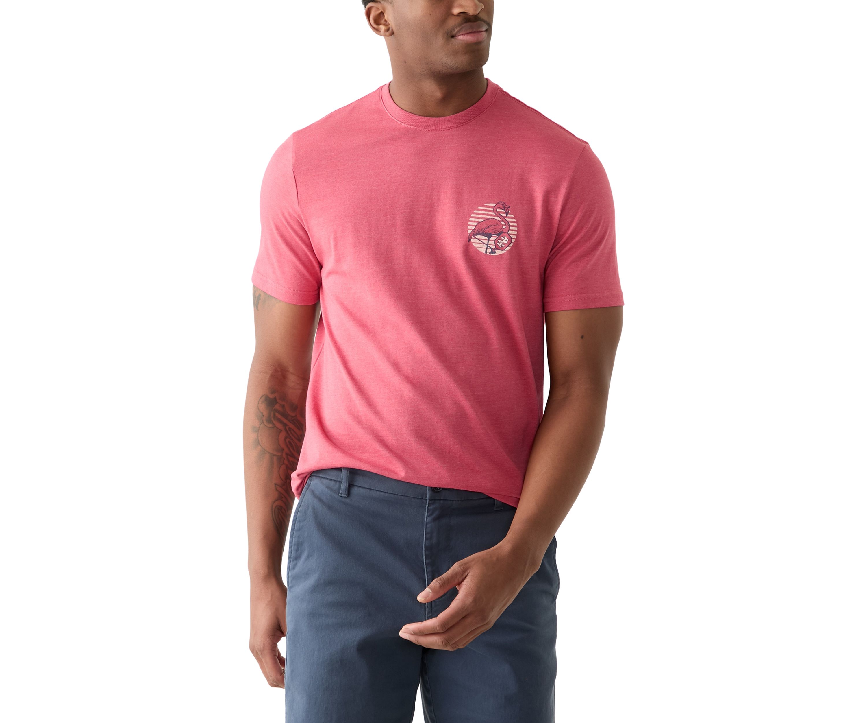 Flamingo Short Sleeve Graphic T-Shirt