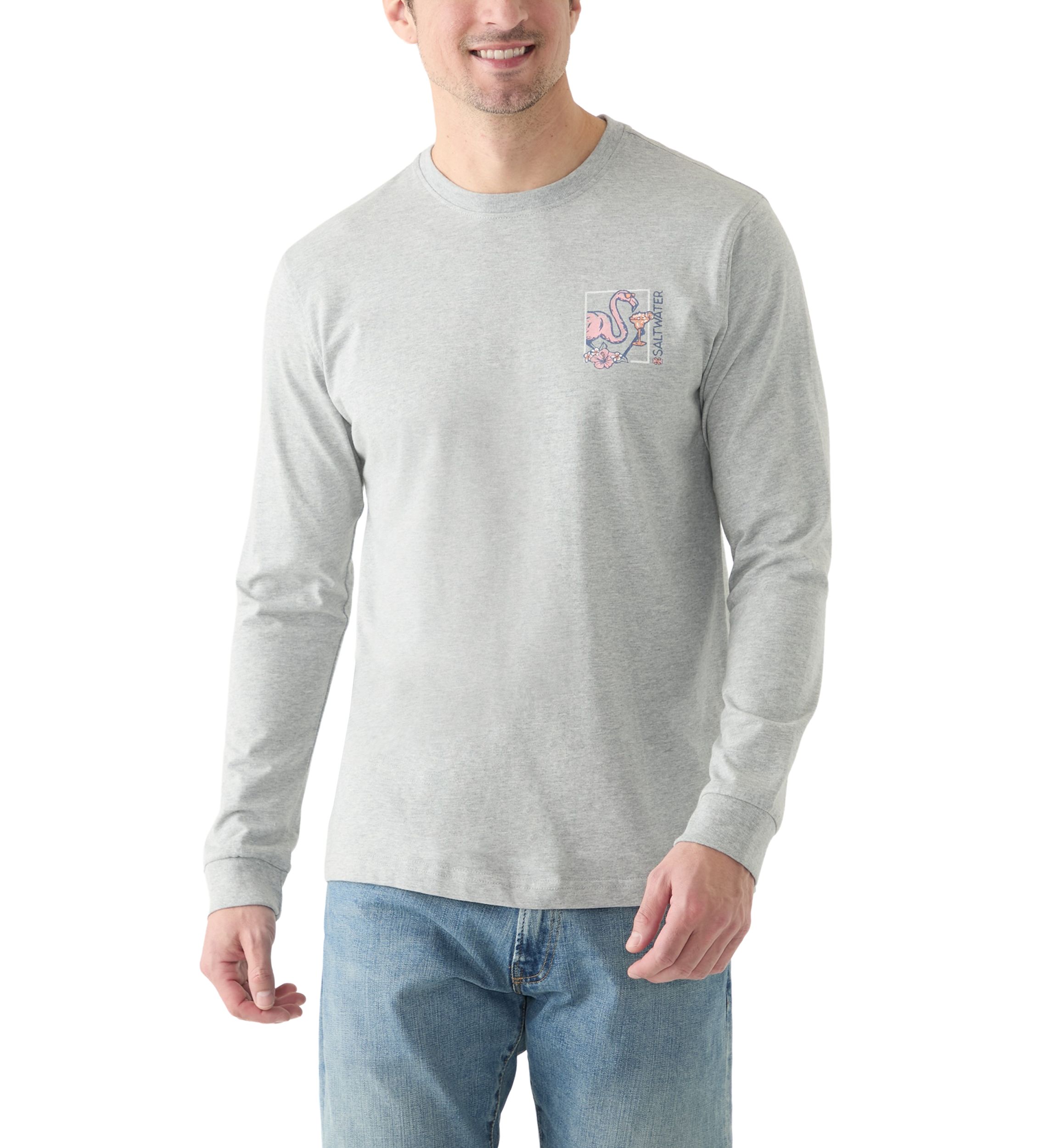 Soft Washed Long Sleeve Graphic T-Shirt