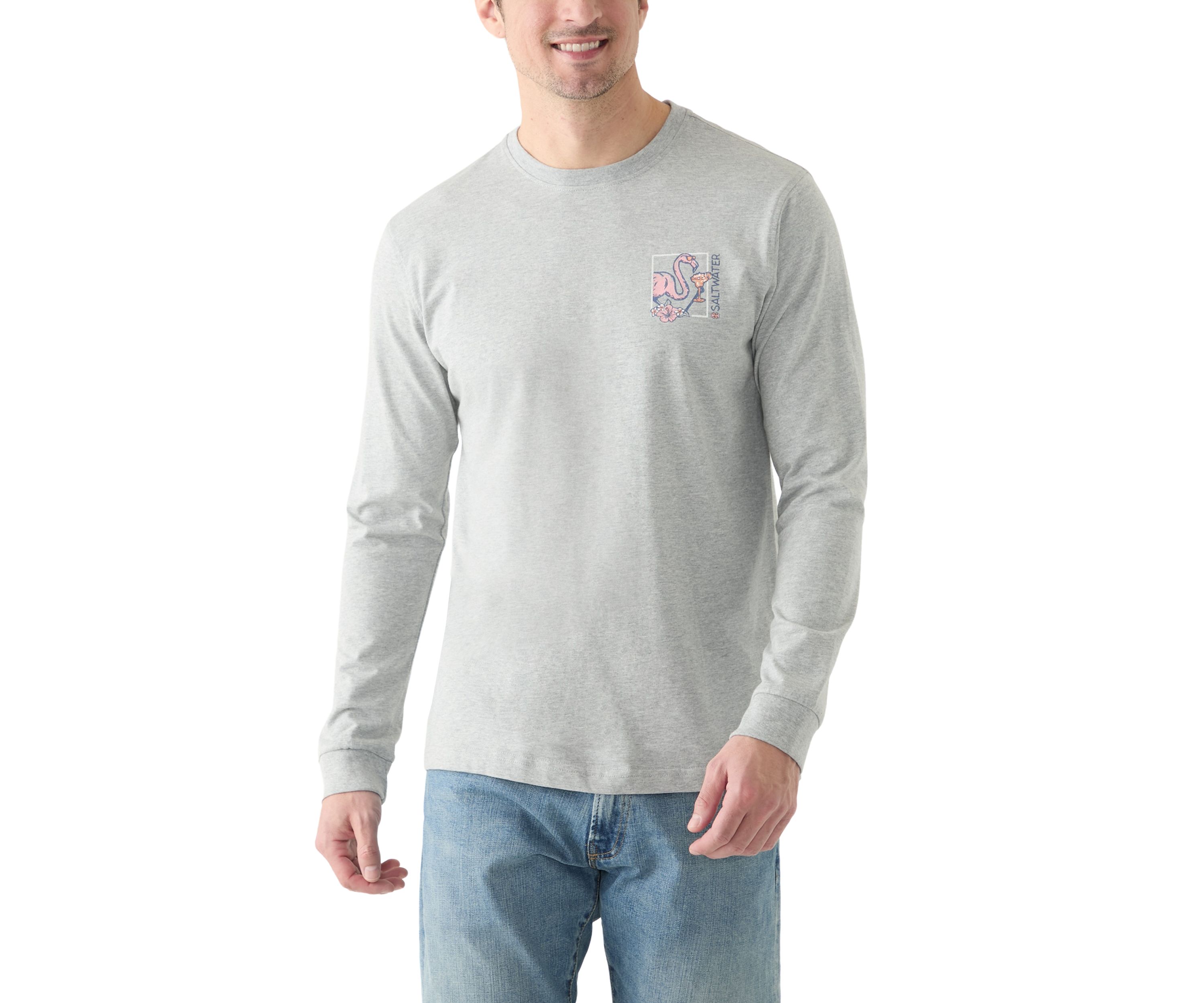 Soft Washed Long Sleeve Graphic T-Shirt