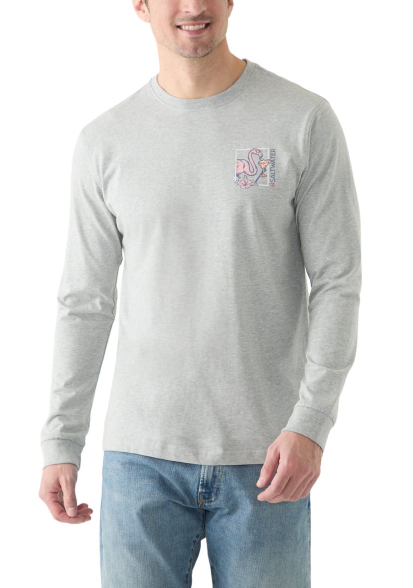 Soft Washed Long Sleeve Graphic T-Shirt