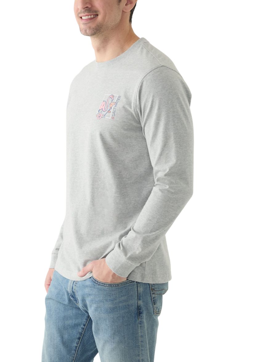 Soft Washed Long Sleeve Graphic T-Shirt