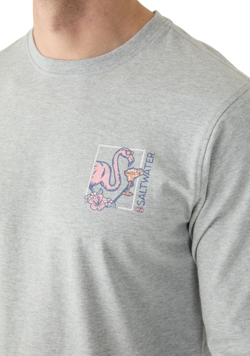 Soft Washed Long Sleeve Graphic T-Shirt