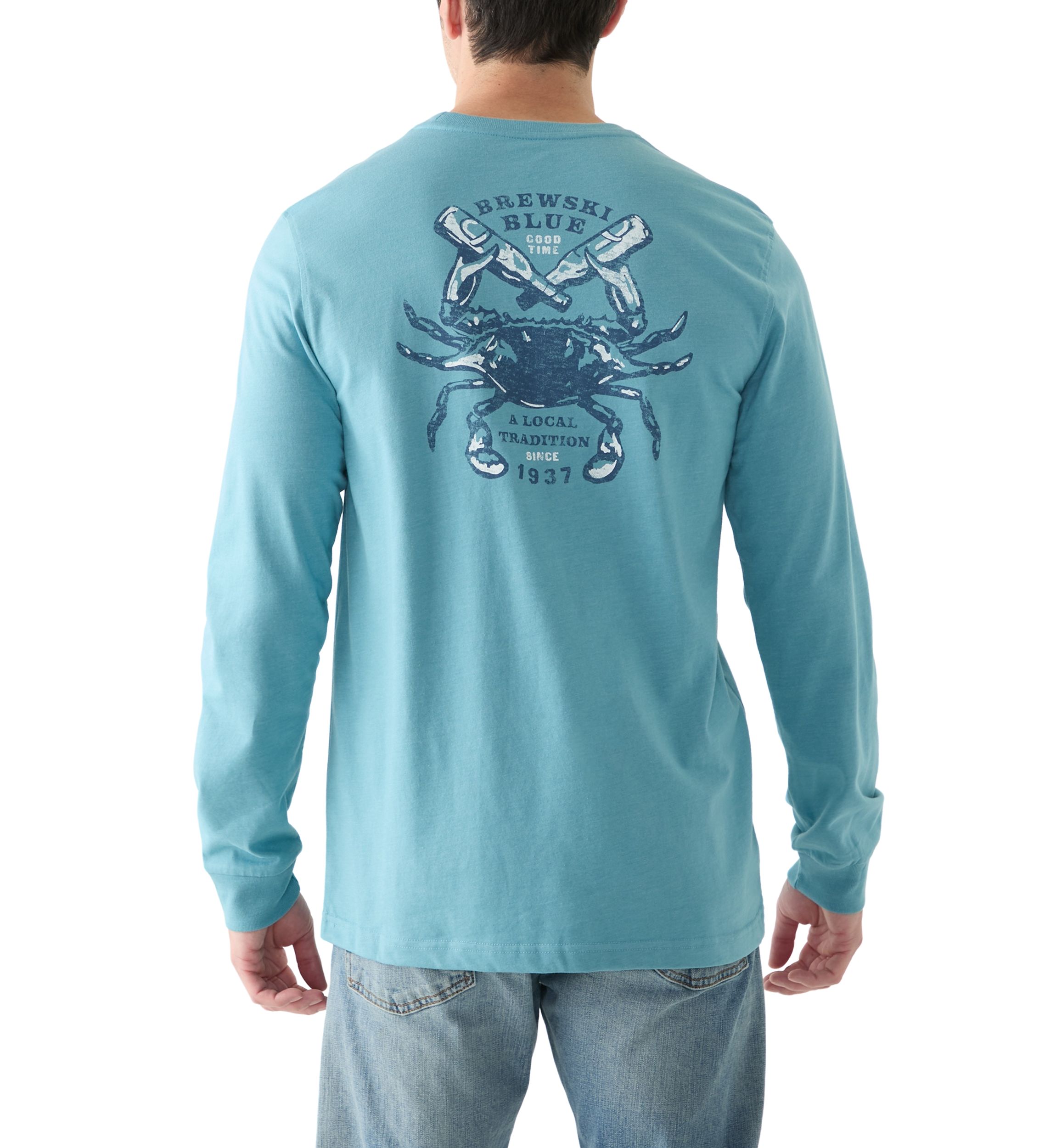 Soft Washed Long Sleeve Graphic T-Shirt