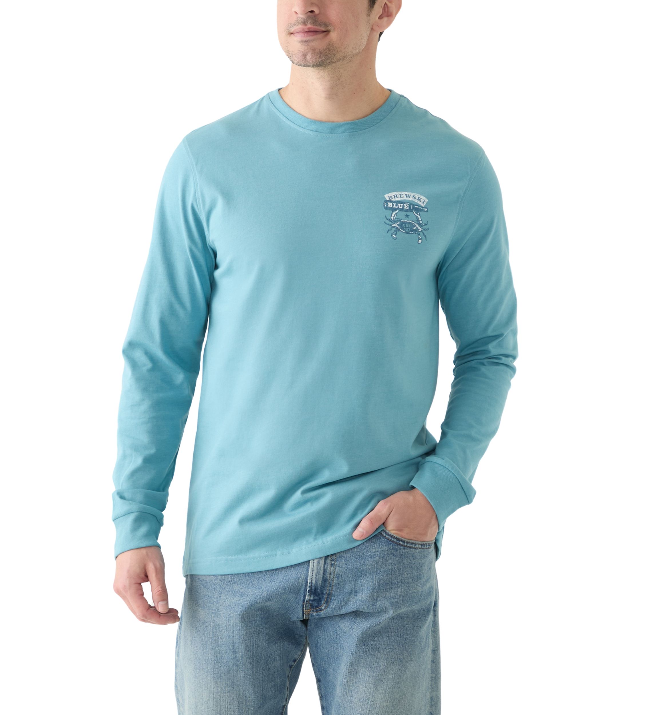 Soft Washed Long Sleeve Graphic T-Shirt