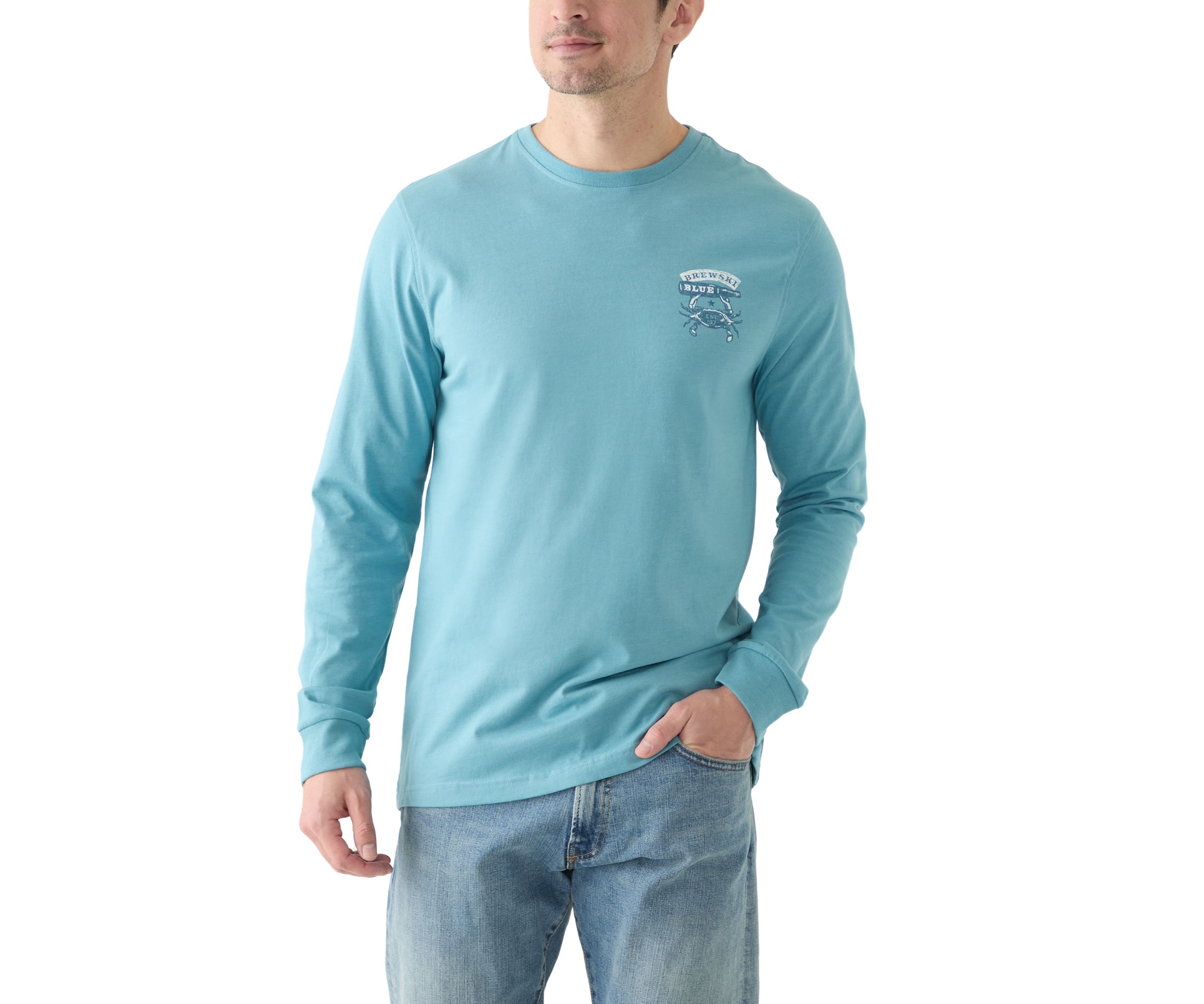 Soft Washed Long Sleeve Graphic T-Shirt