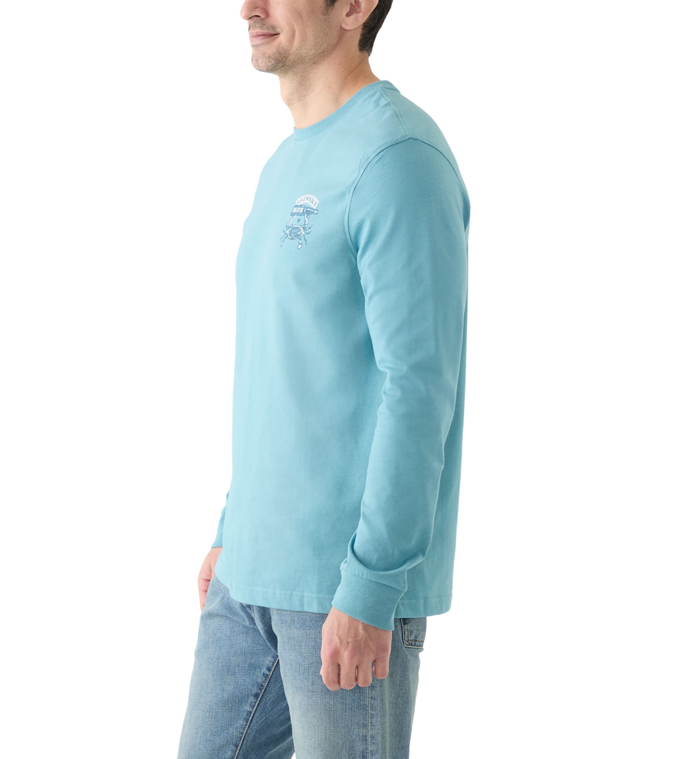 Soft Washed Long Sleeve Graphic T-Shirt