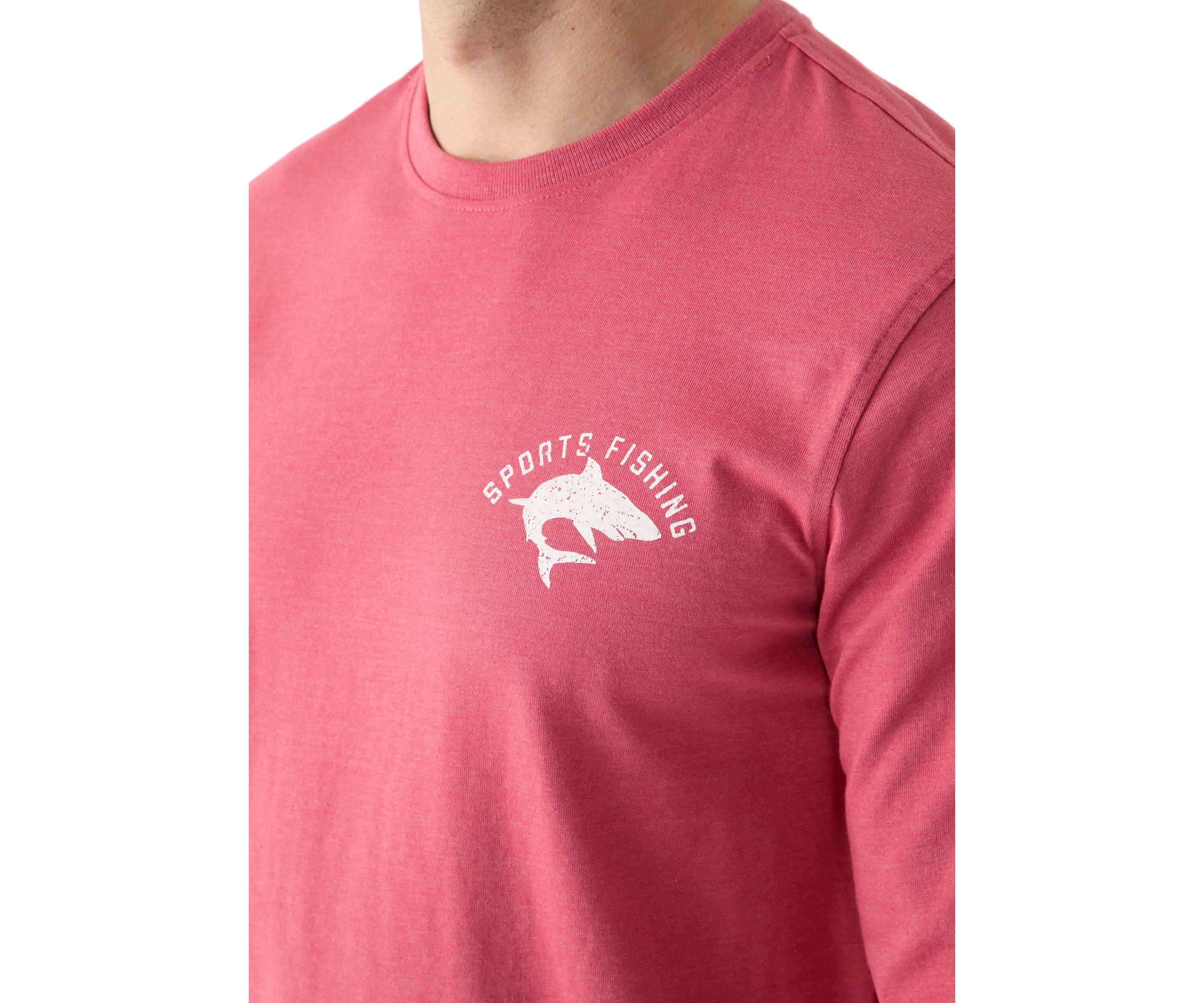 Long Sleeve Soft Wash Graphic Crew T-Shirt 