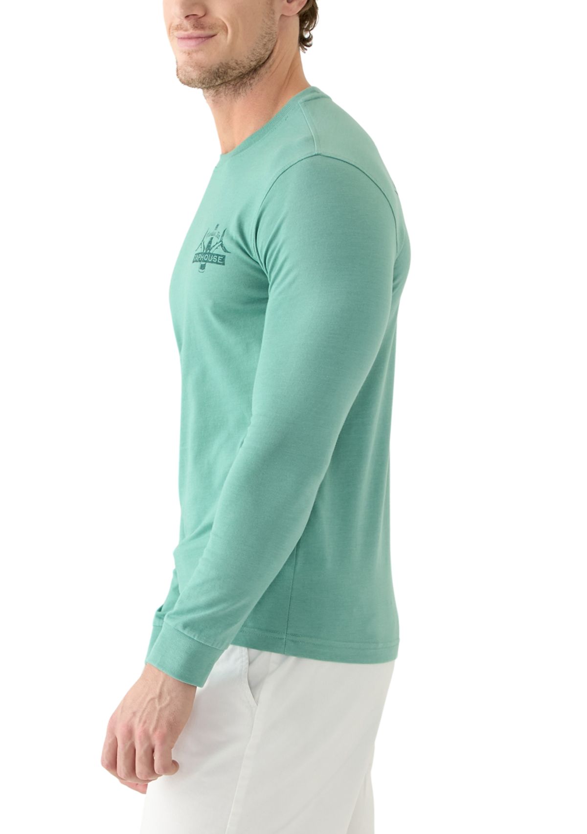 Long Sleeve Soft Wash Graphic T-Shirt 