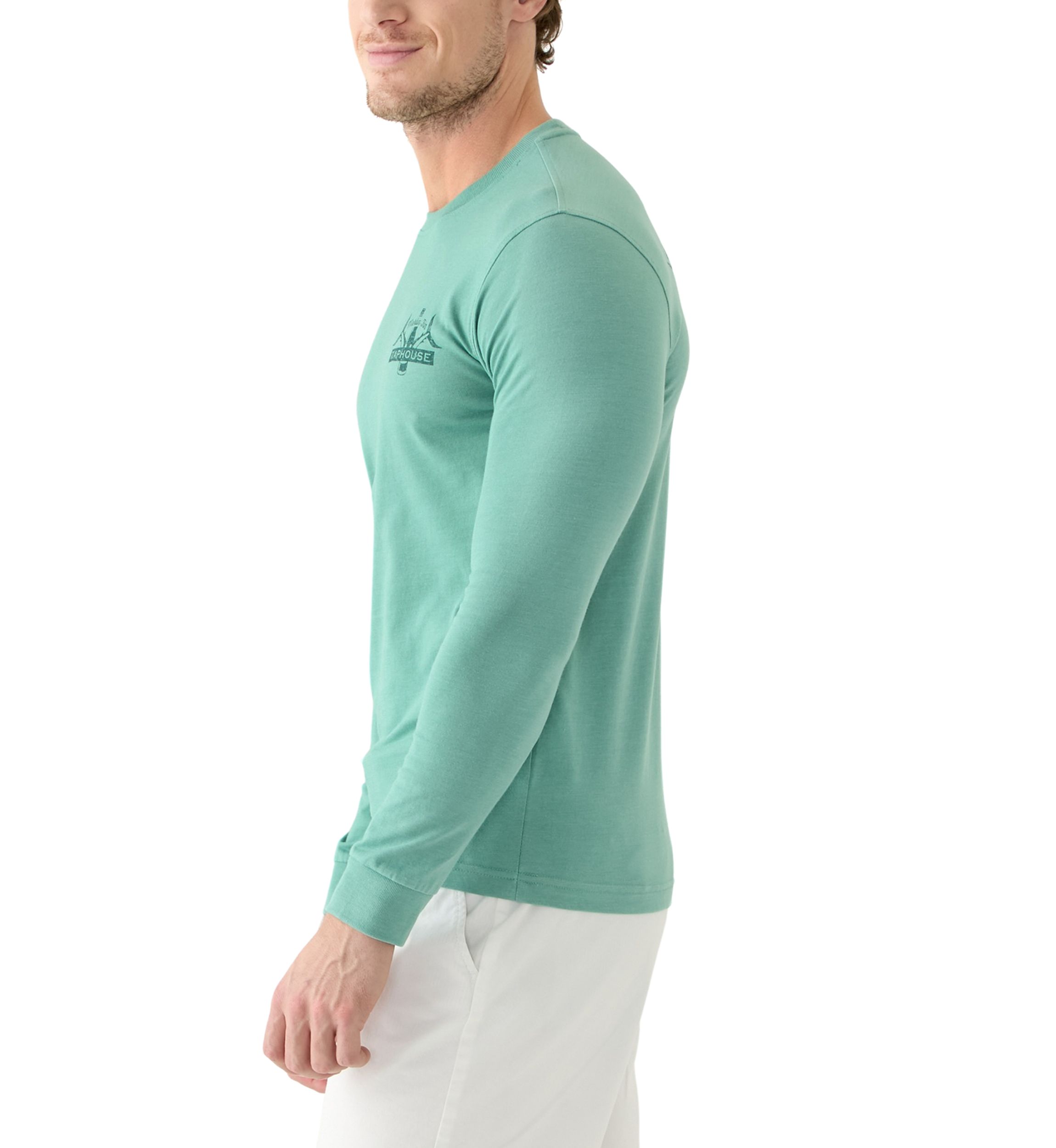 Long Sleeve Soft Wash Graphic T-Shirt 