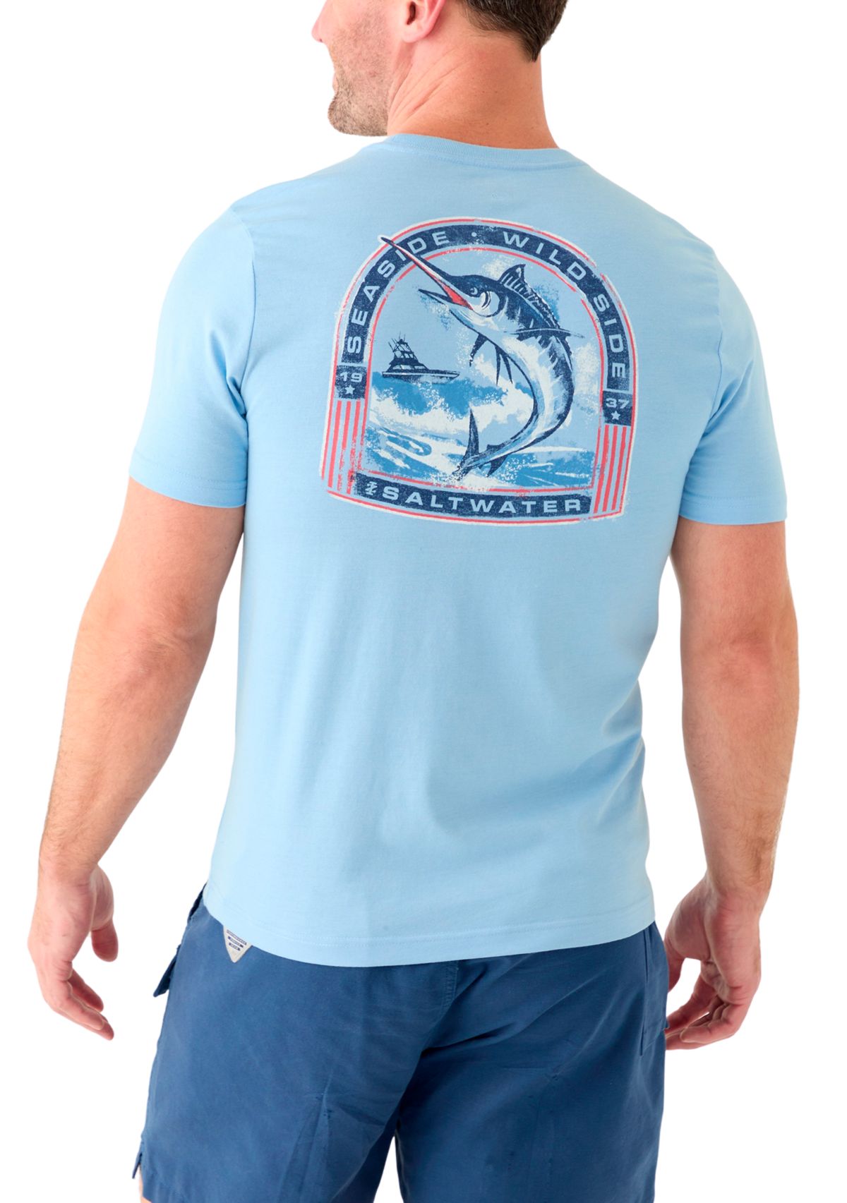 Short Sleeve Americana Graphic T-Shirt