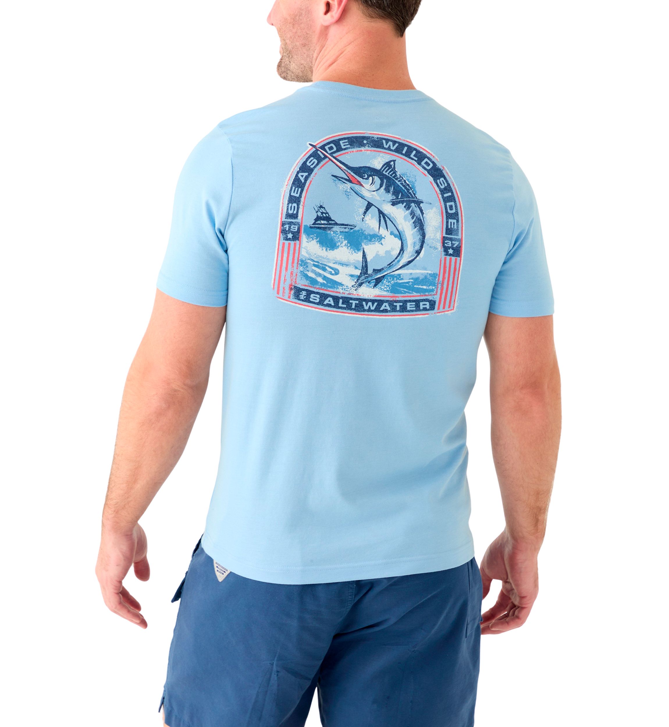 Short Sleeve Americana Graphic T-Shirt
