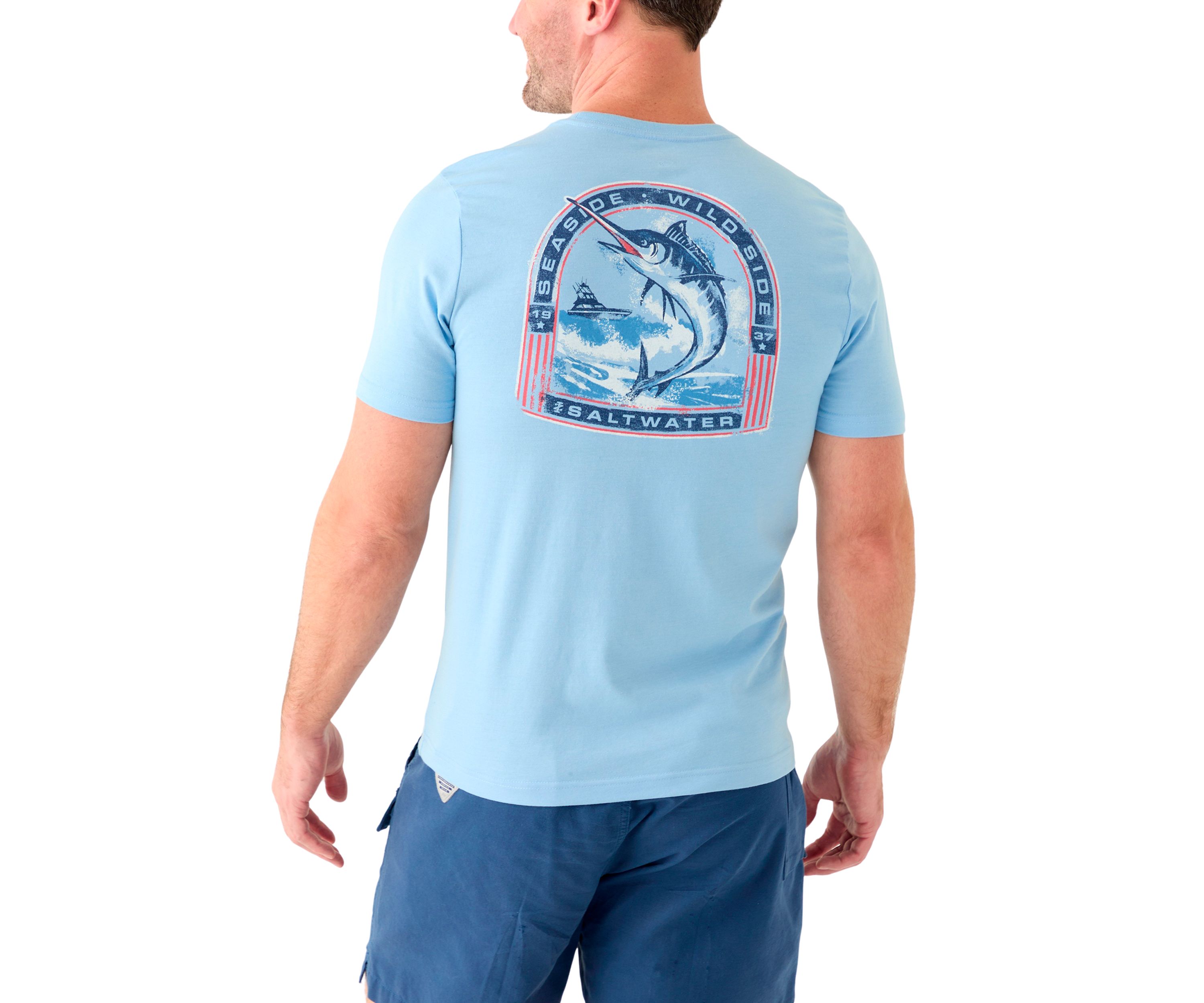 Short Sleeve Americana Graphic T-Shirt
