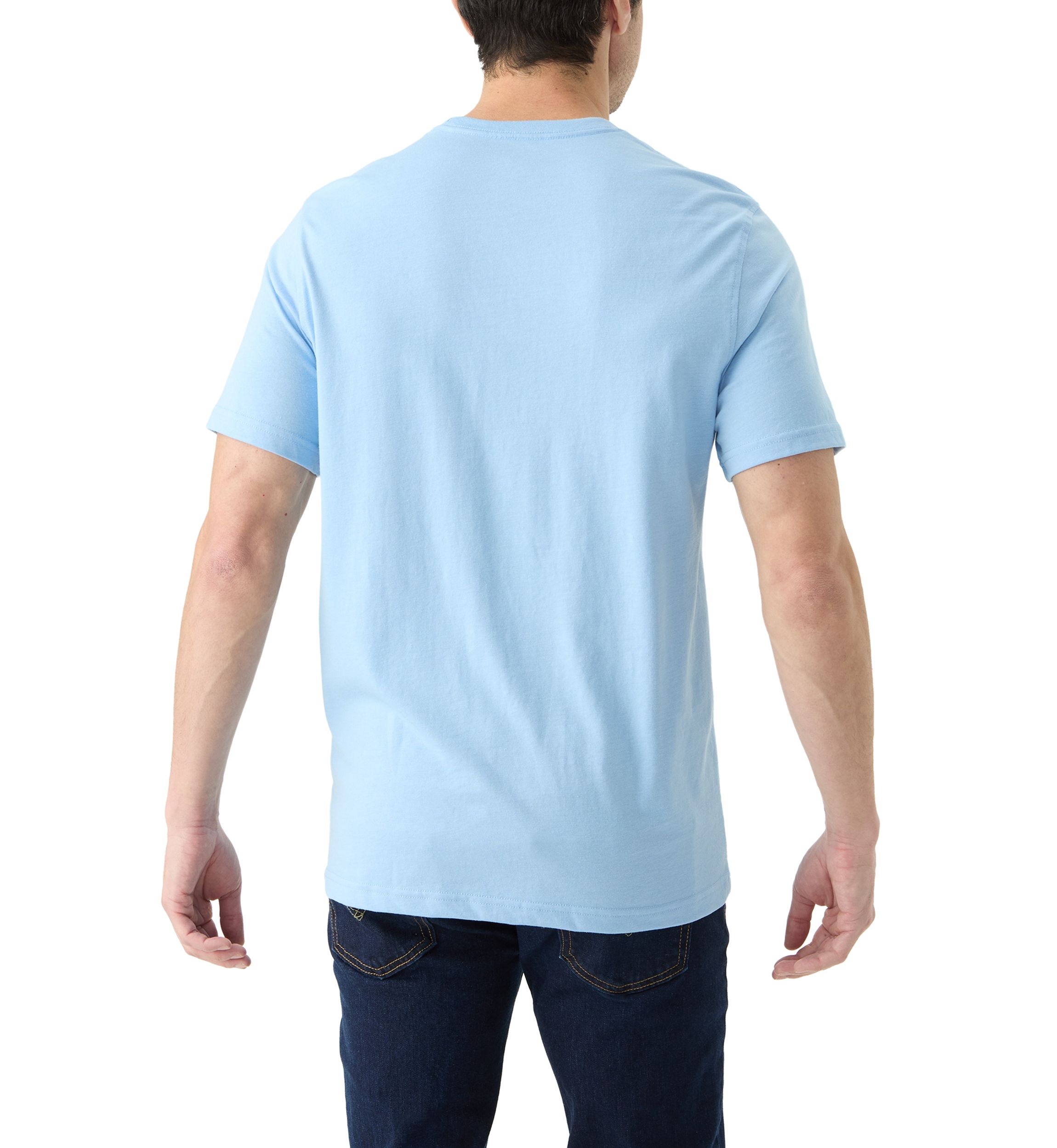 Short Sleeve Solid Pocket T-Shirt