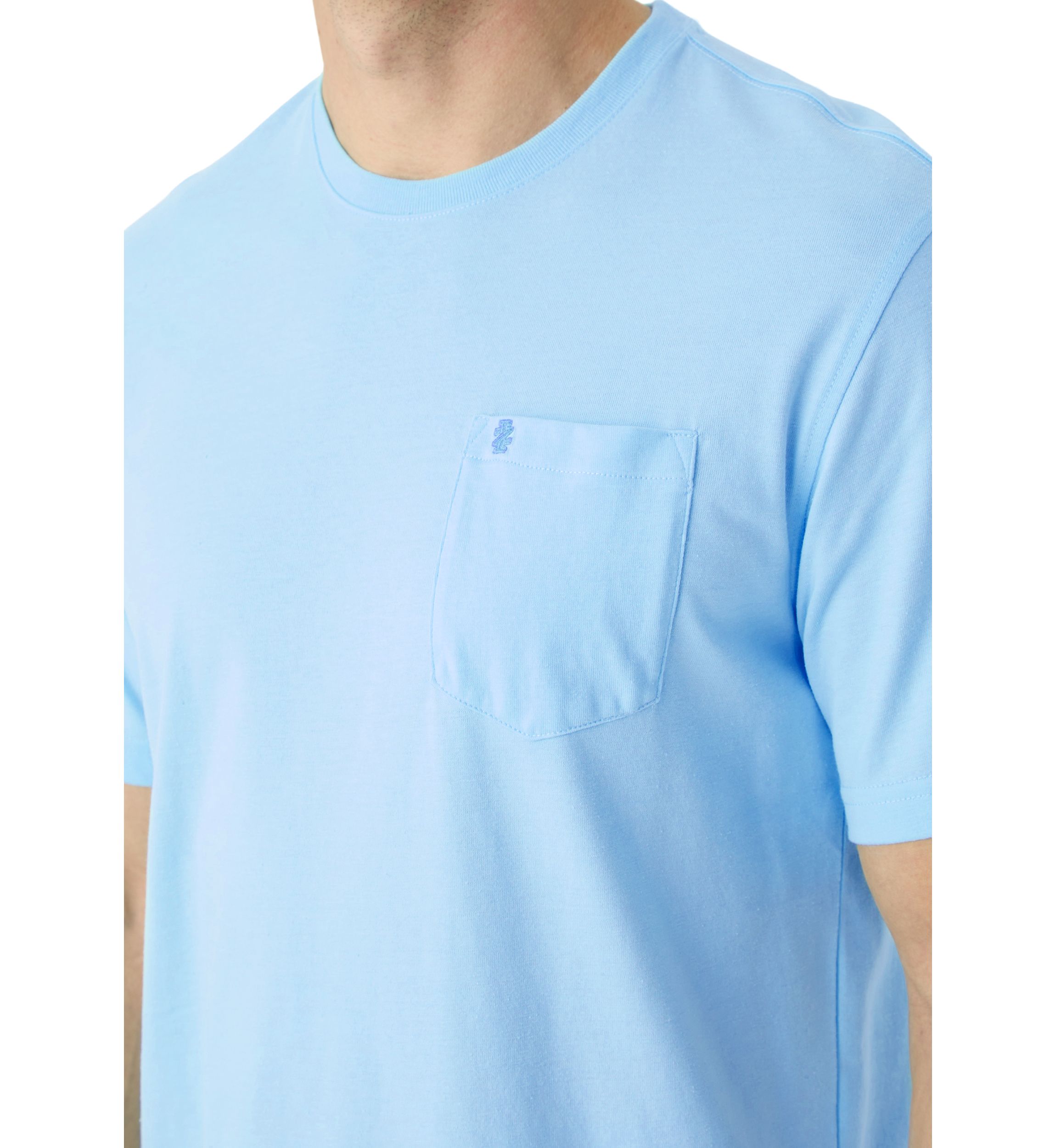 Short Sleeve Solid Pocket T-Shirt