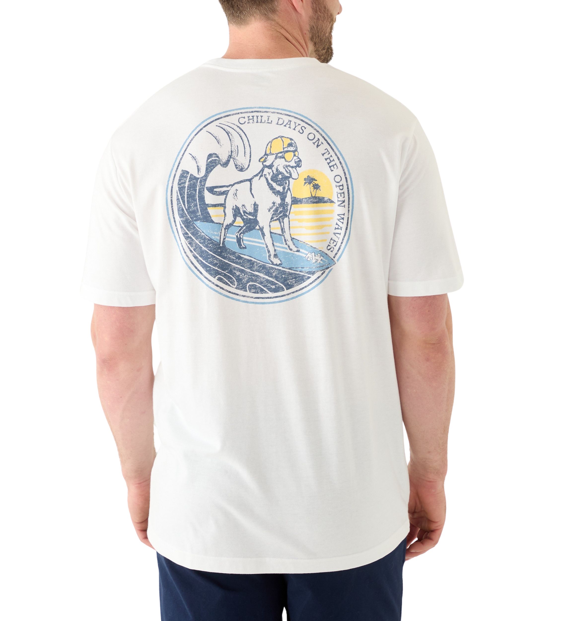 Big & Tall Saltwater Short Sleeve Graphic T-Shirt