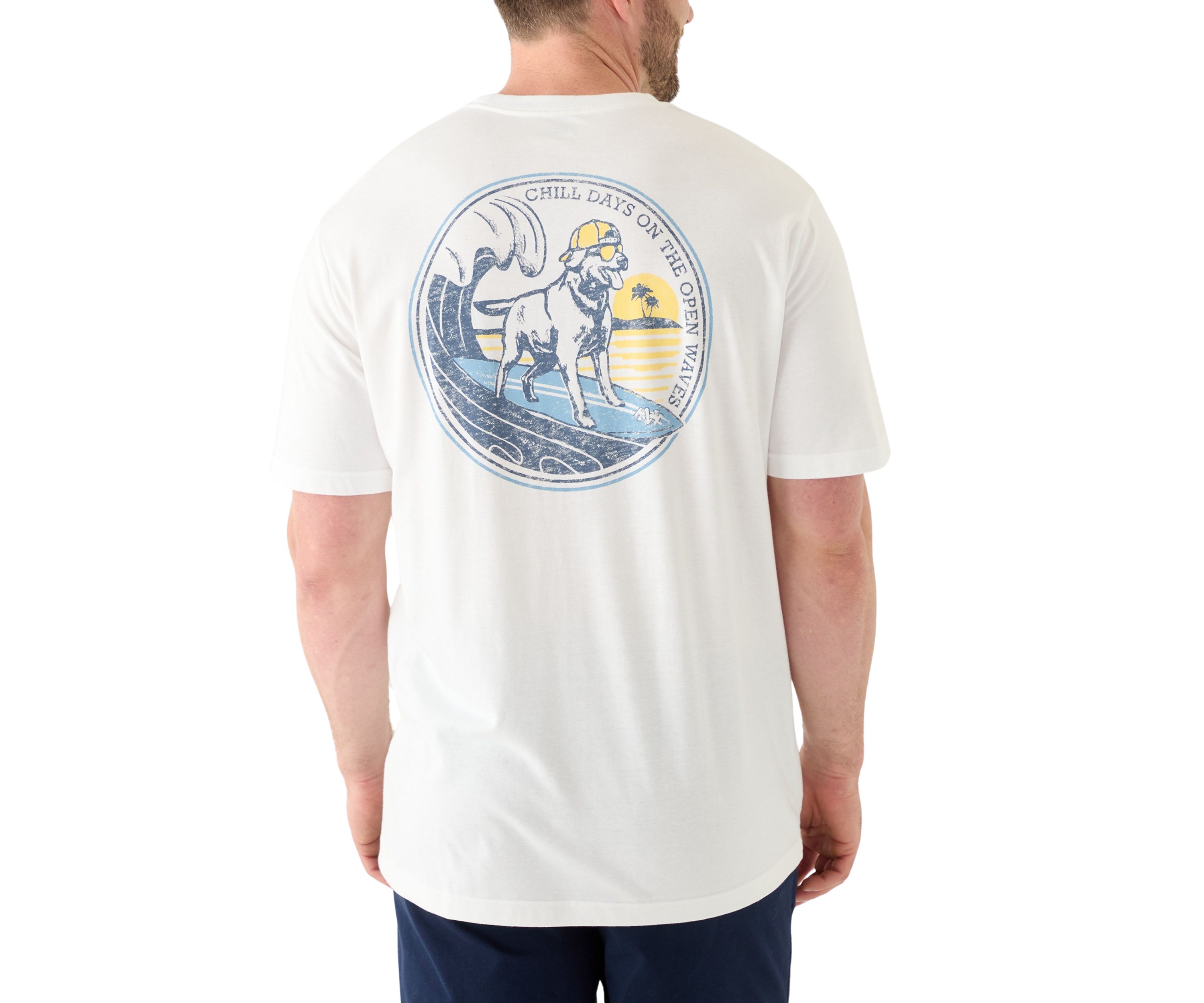 Big & Tall Saltwater Short Sleeve Graphic T-Shirt