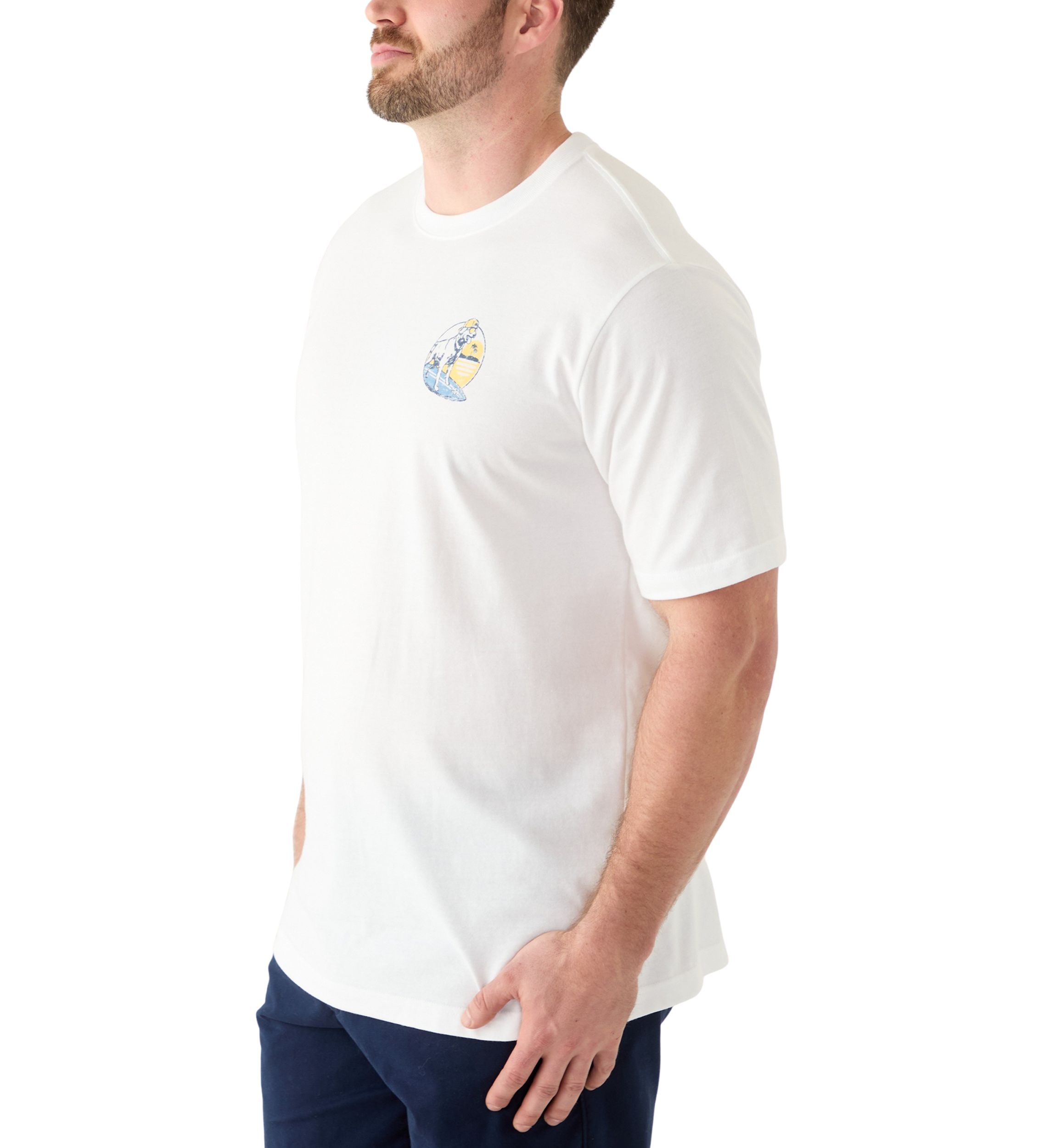 Big & Tall Saltwater Short Sleeve Graphic T-Shirt