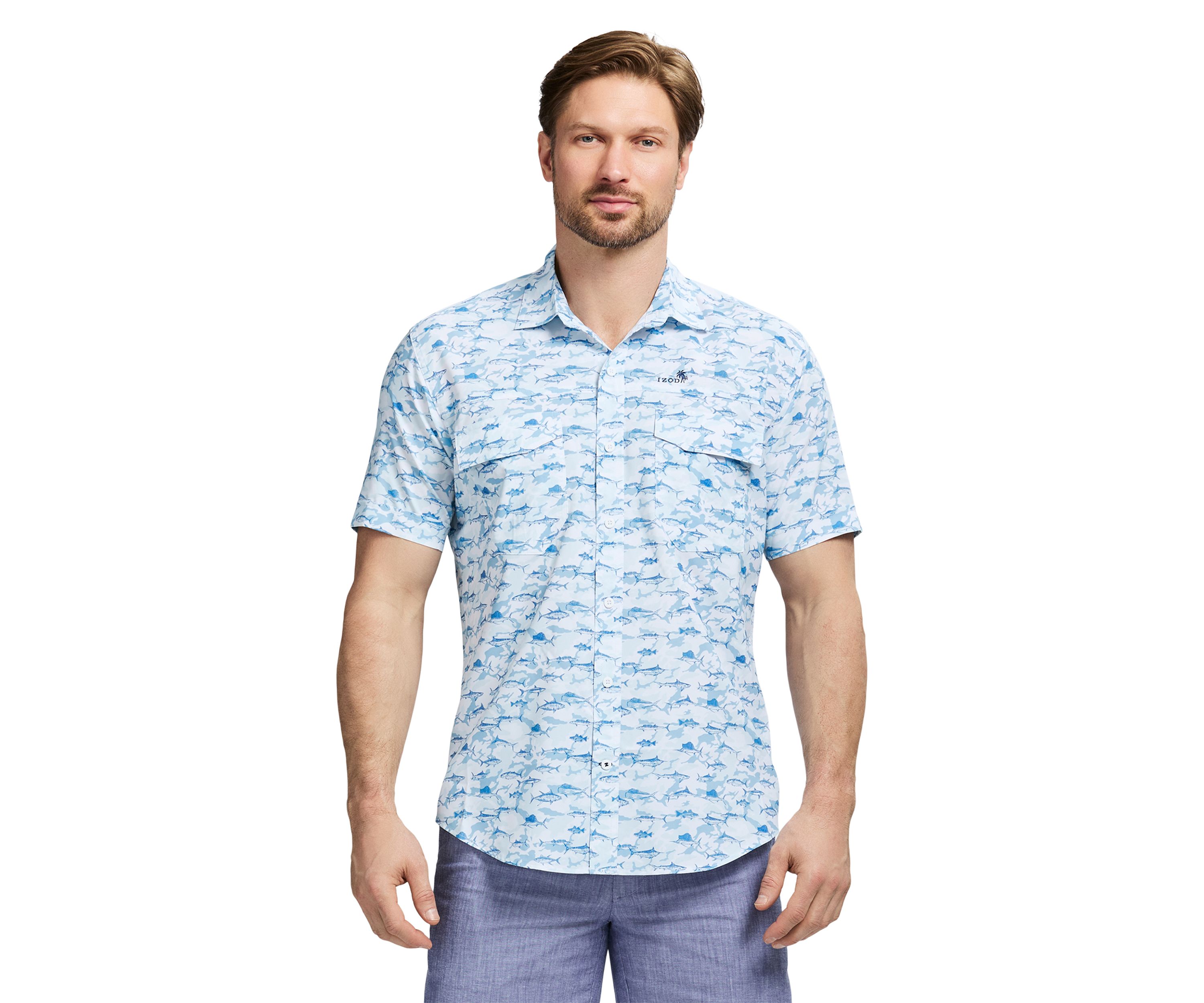 Sunshield Printed Beach Shirt