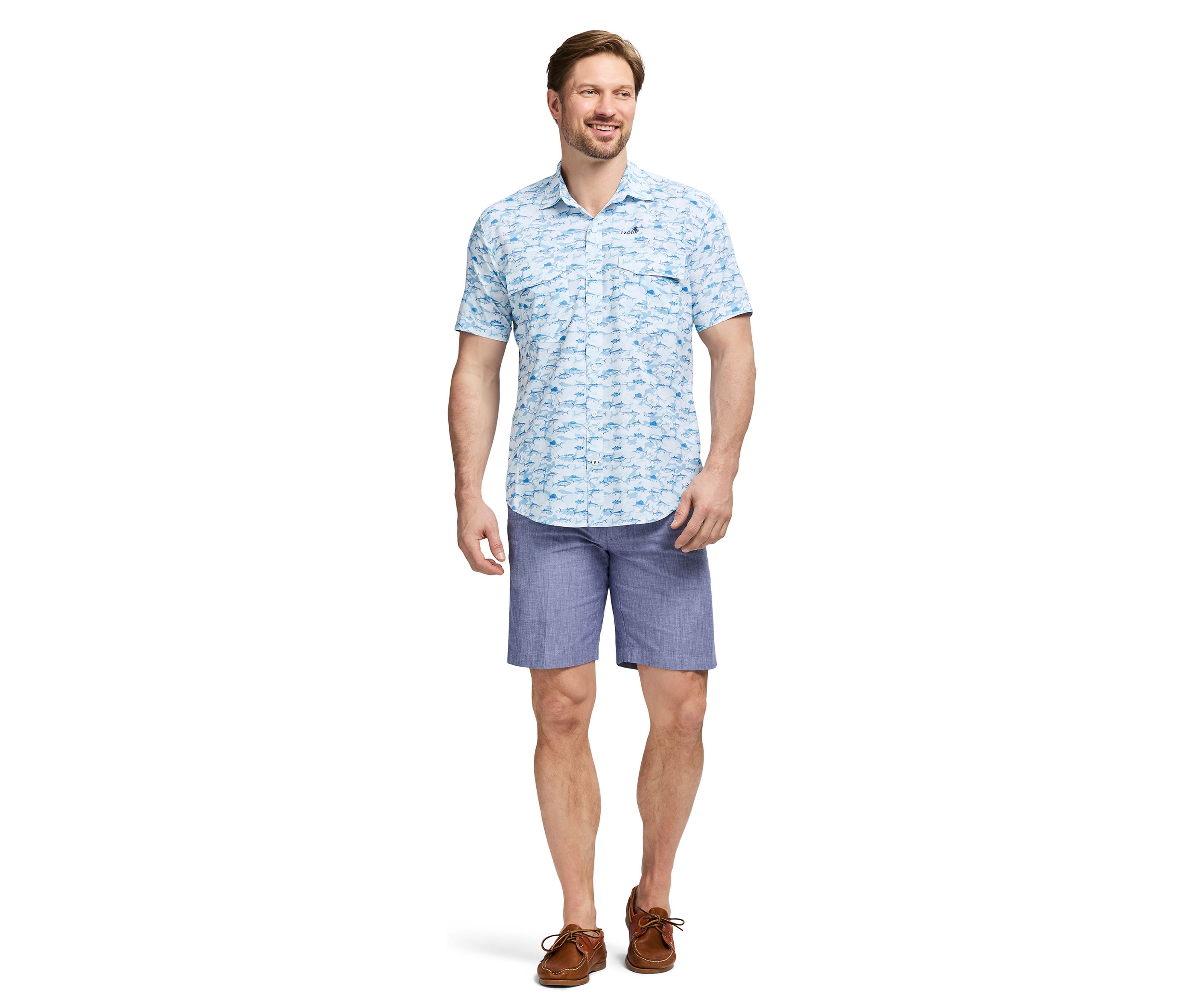 Sunshield Printed Beach Shirt