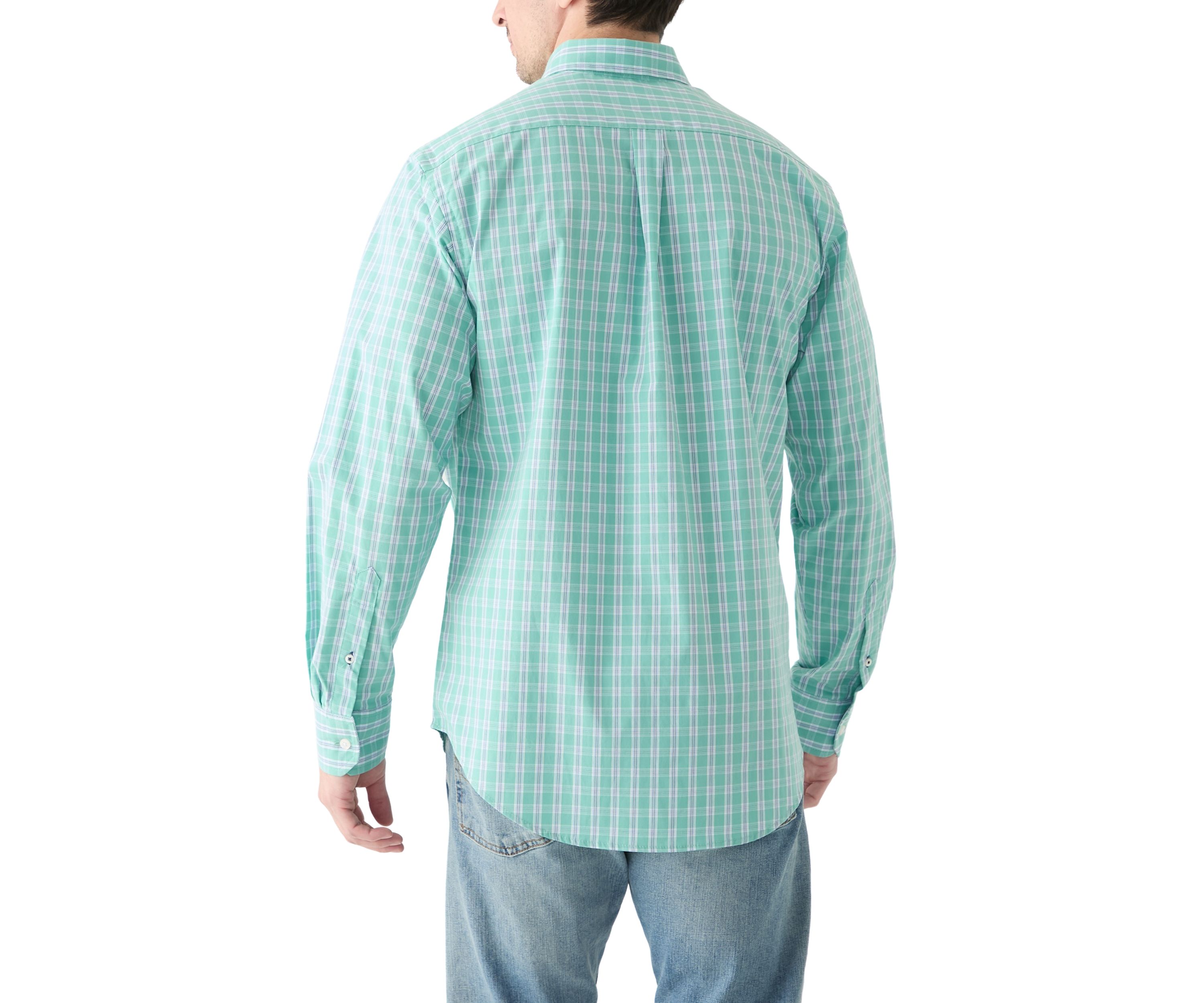 Long Sleeve Performance Plaid Shirt