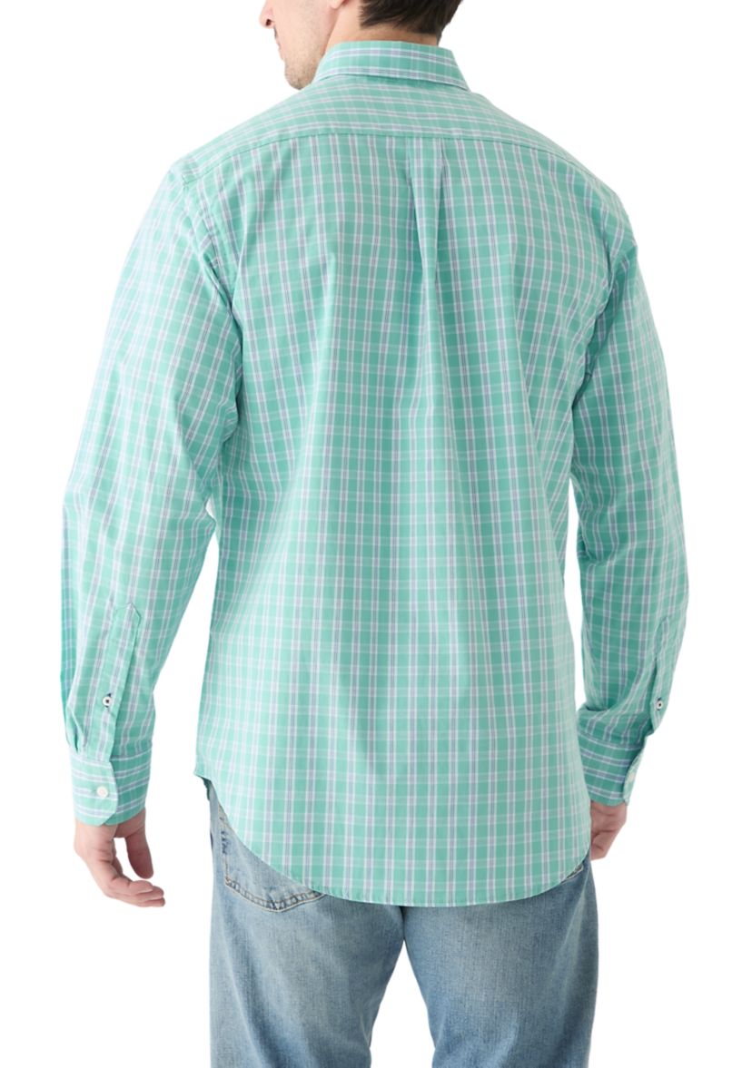 Long Sleeve Performance Plaid Shirt