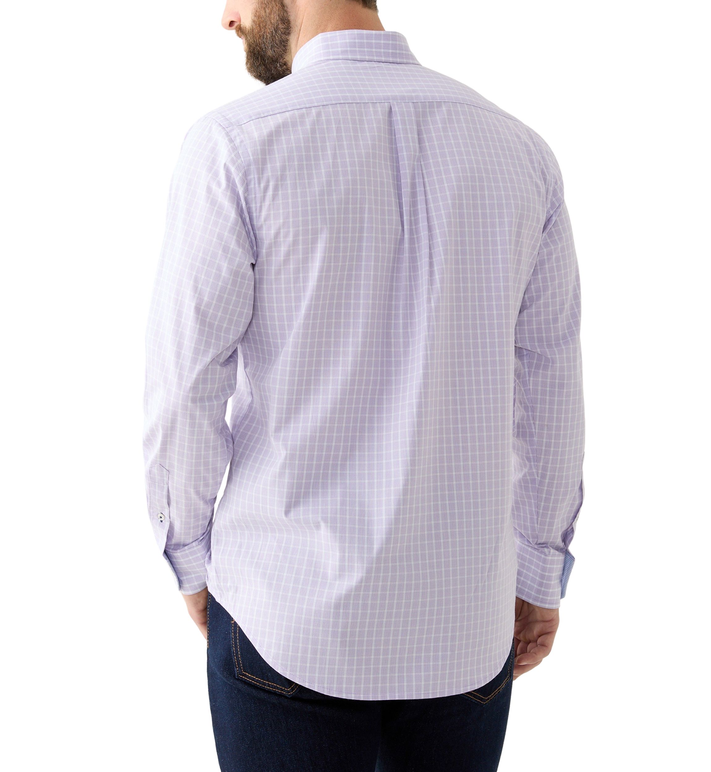 Long Sleeve Performance Comfort Woven Shirt