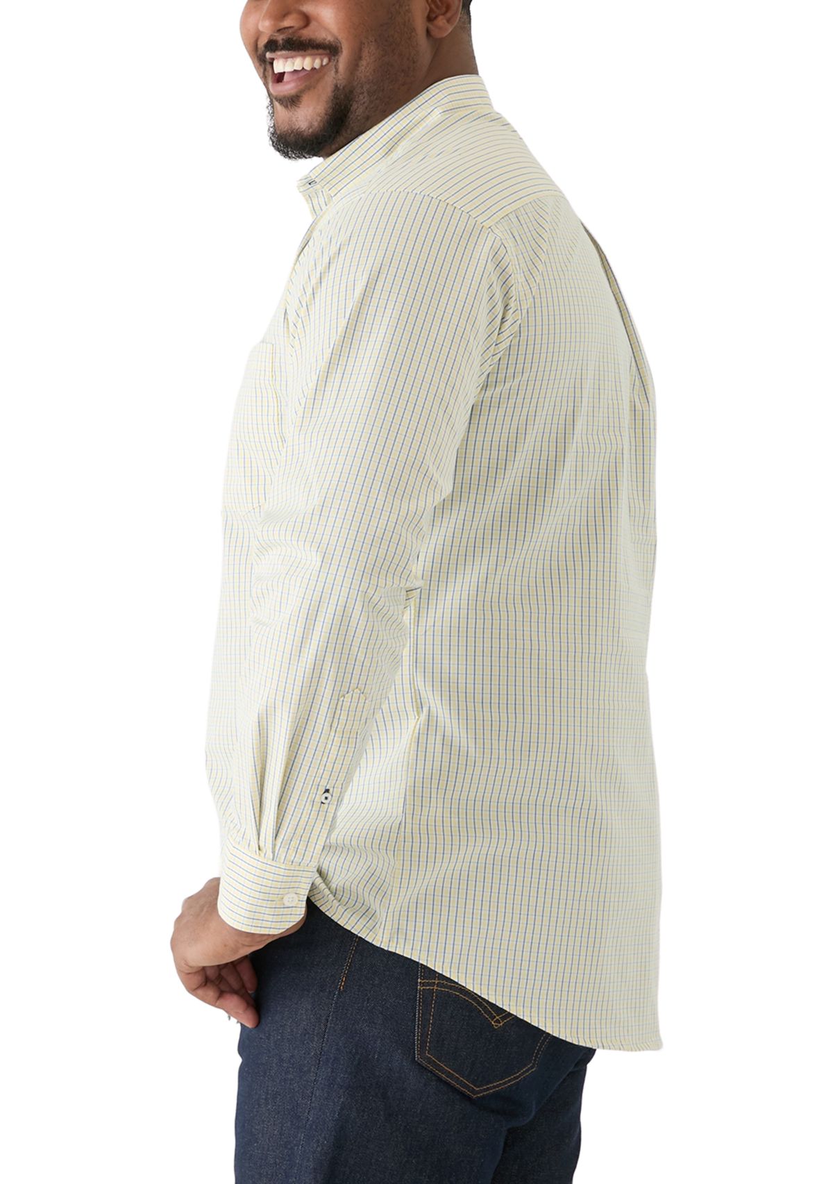 Big & Tall Comfort Performance Woven Shirt
