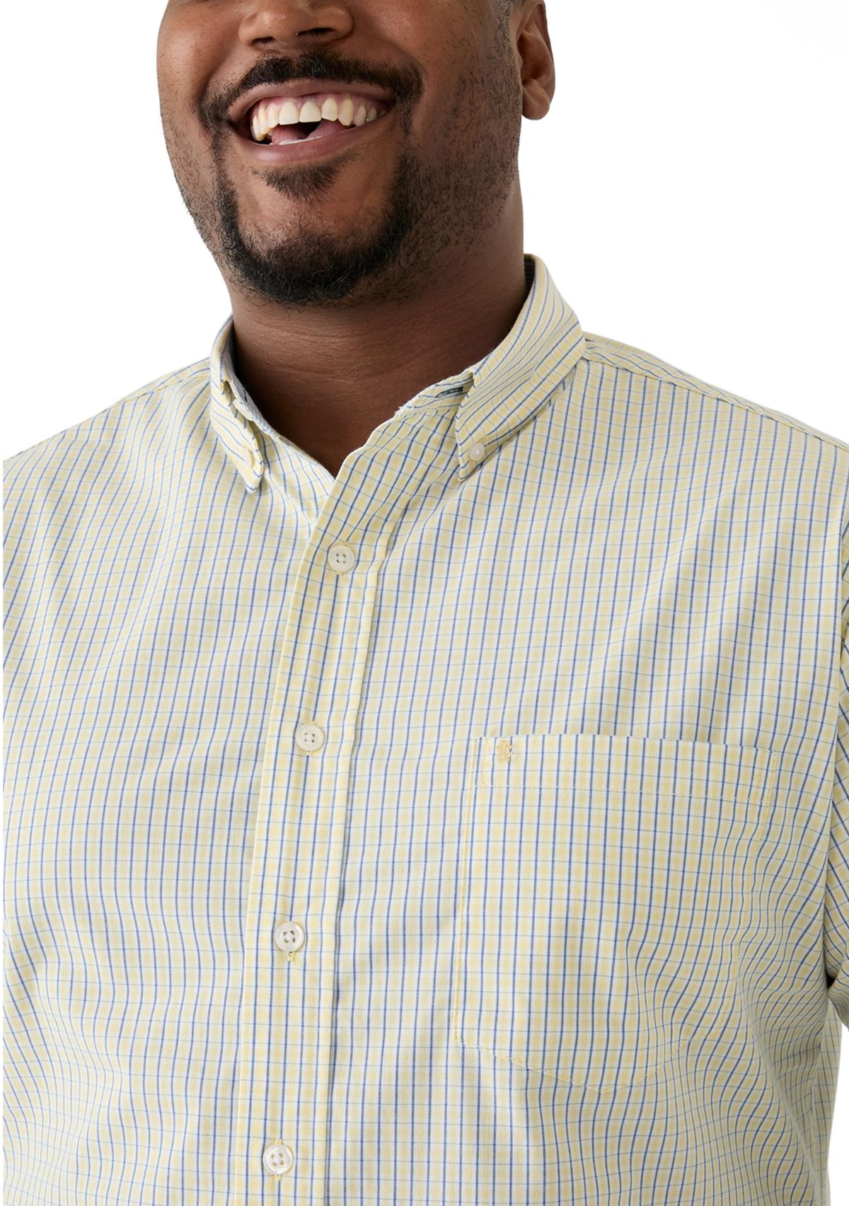 Big & Tall Comfort Performance Woven Shirt
