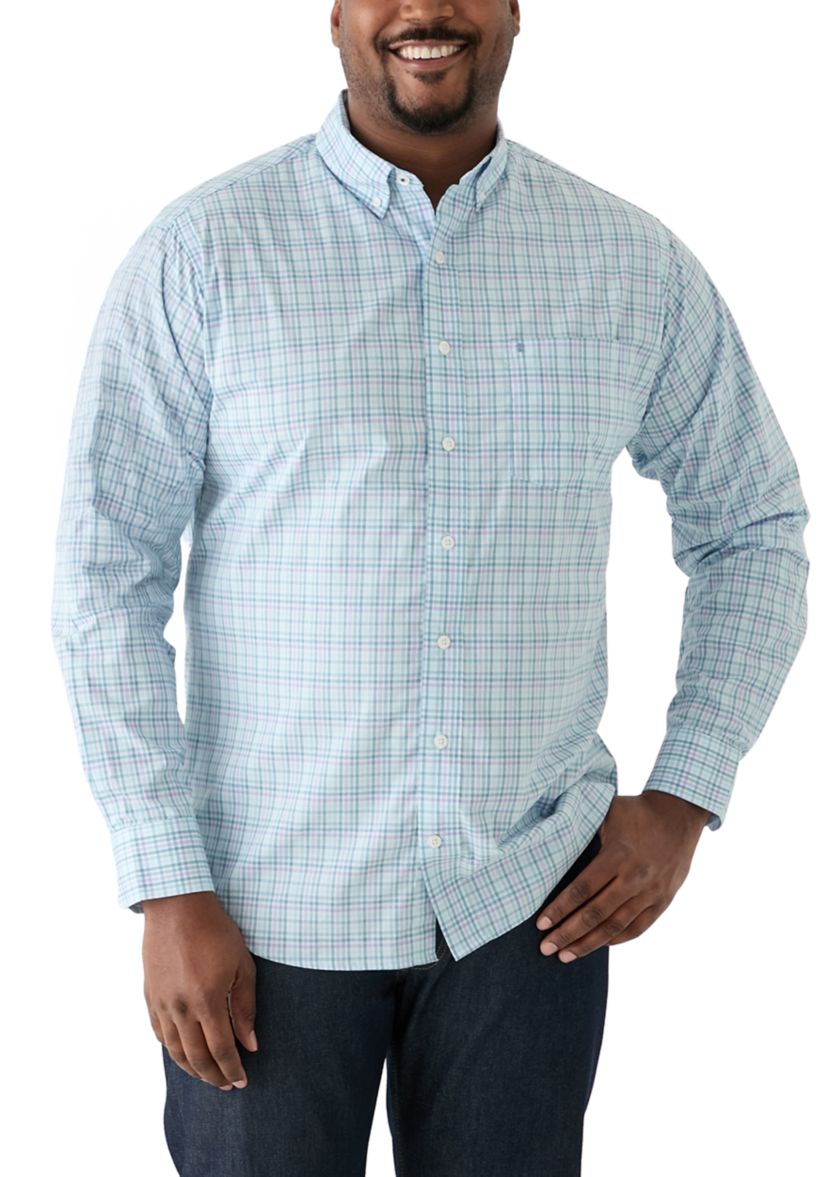 Big & Tall Comfort Performance Woven Shirt