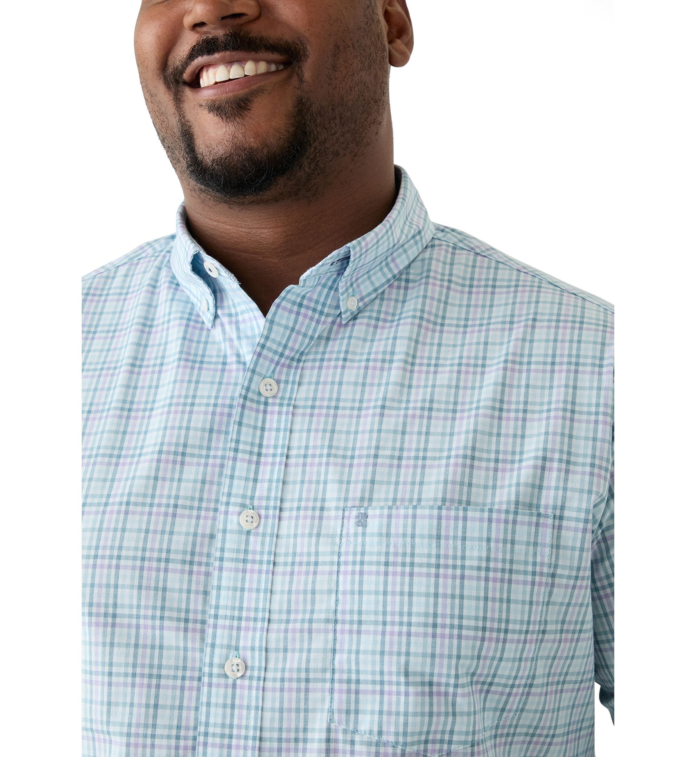 Big & Tall Comfort Performance Woven Shirt