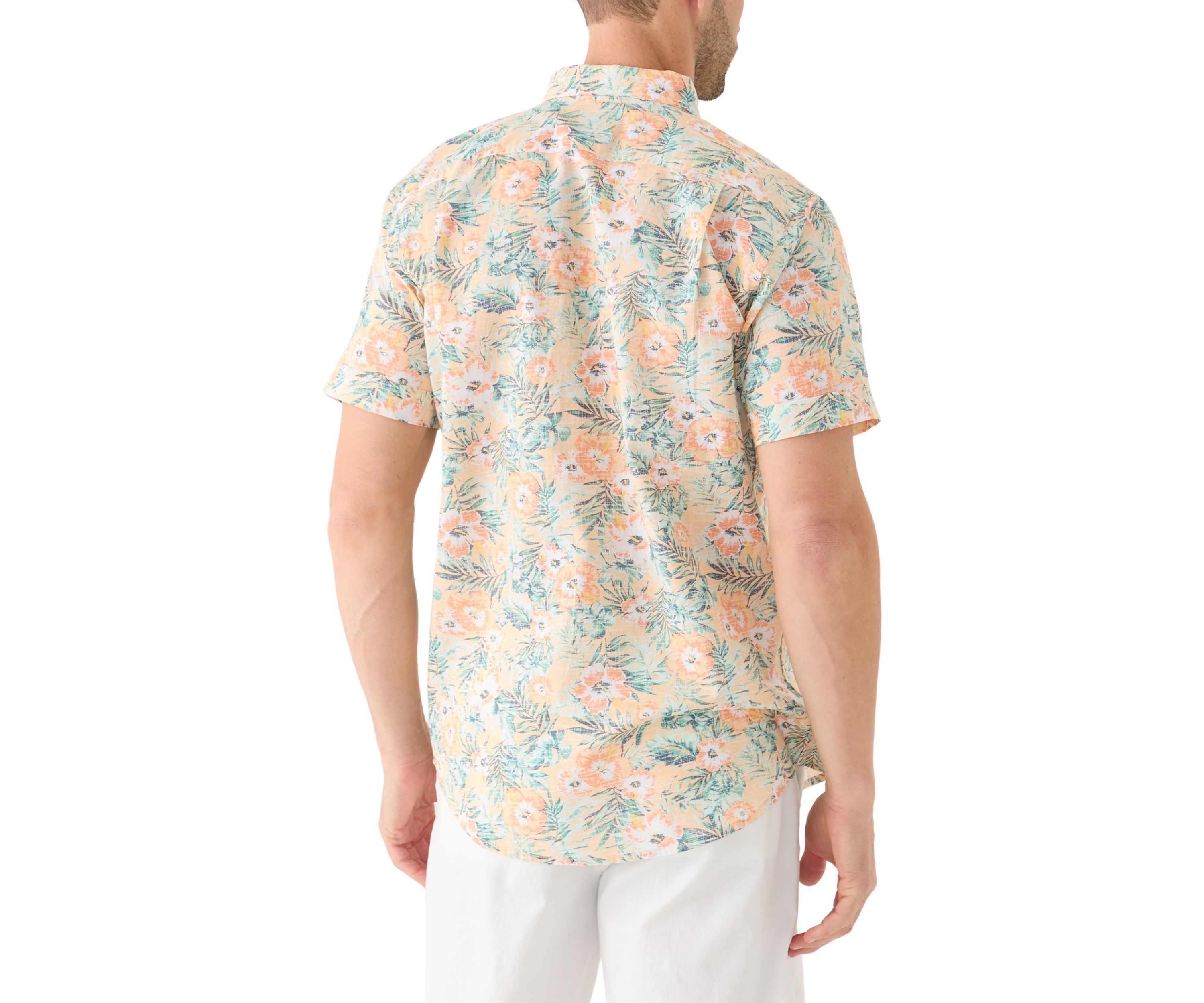 Dockside Chambray Printed Woven Shirt