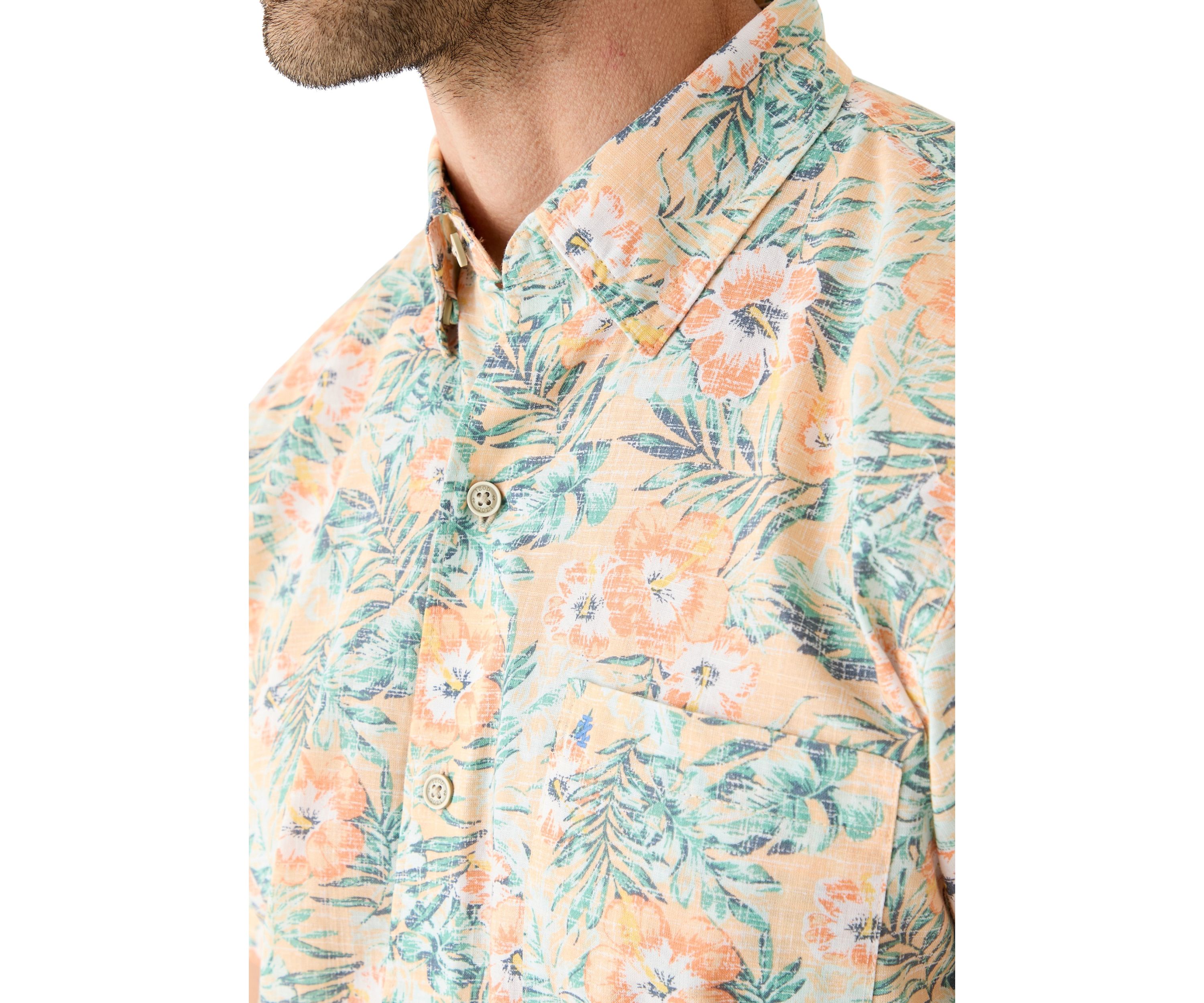 Dockside Chambray Printed Woven Shirt