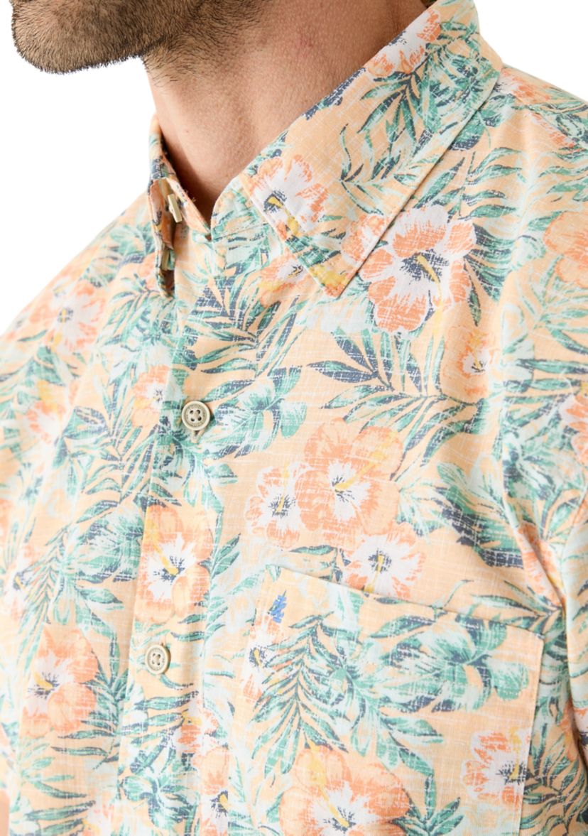 Dockside Chambray Printed Woven Shirt