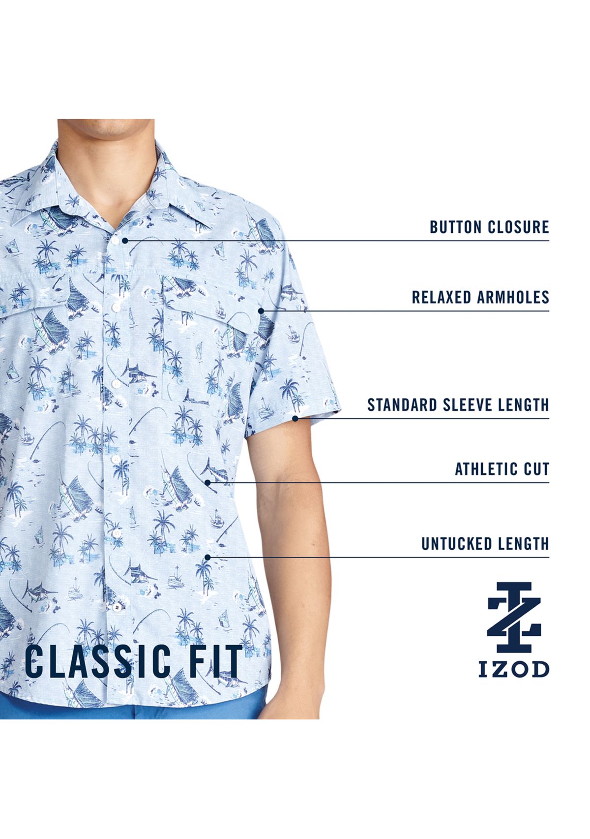 Short Sleeve Sunshield Beach Shirt