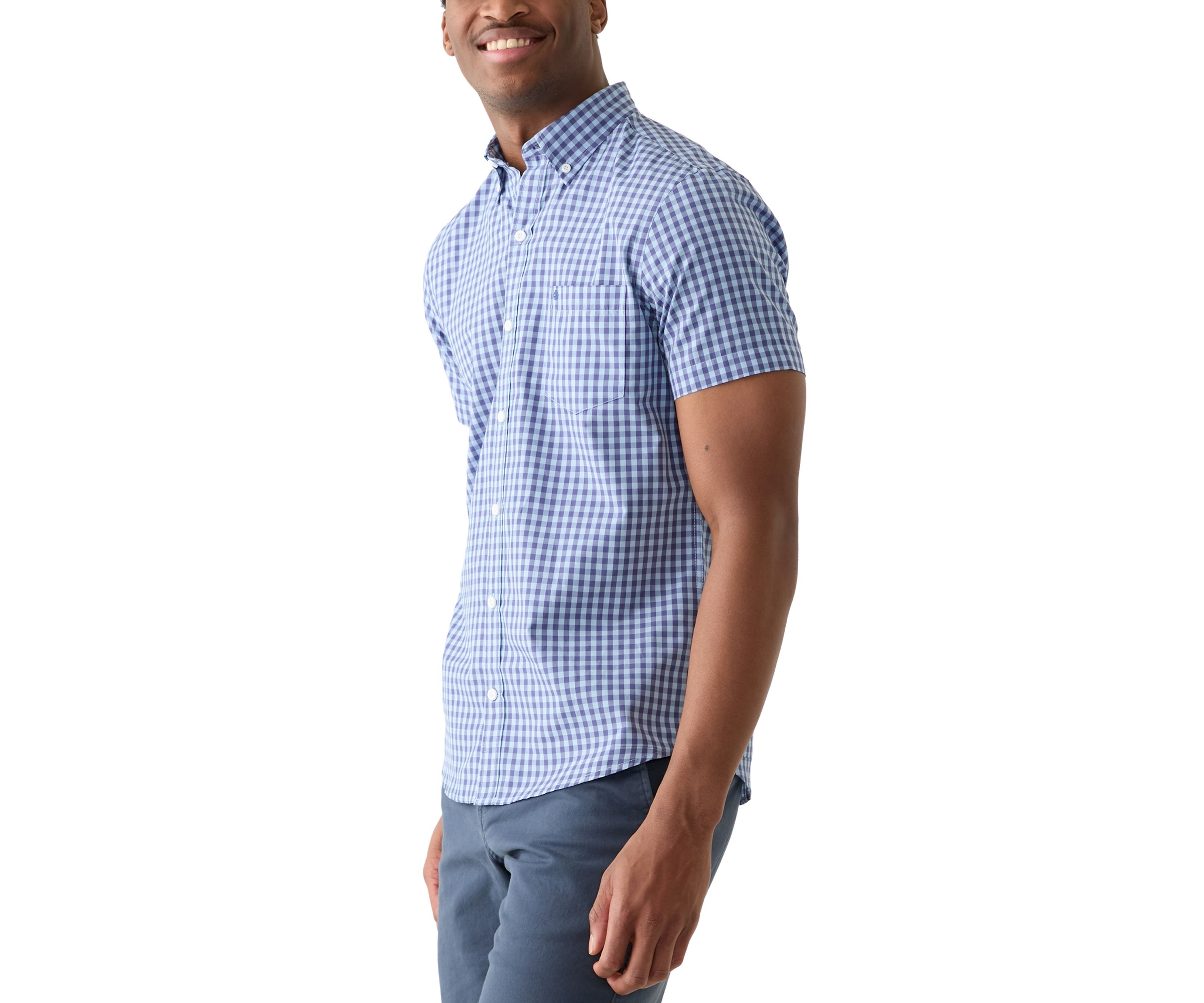 Gingham Printed Shirt