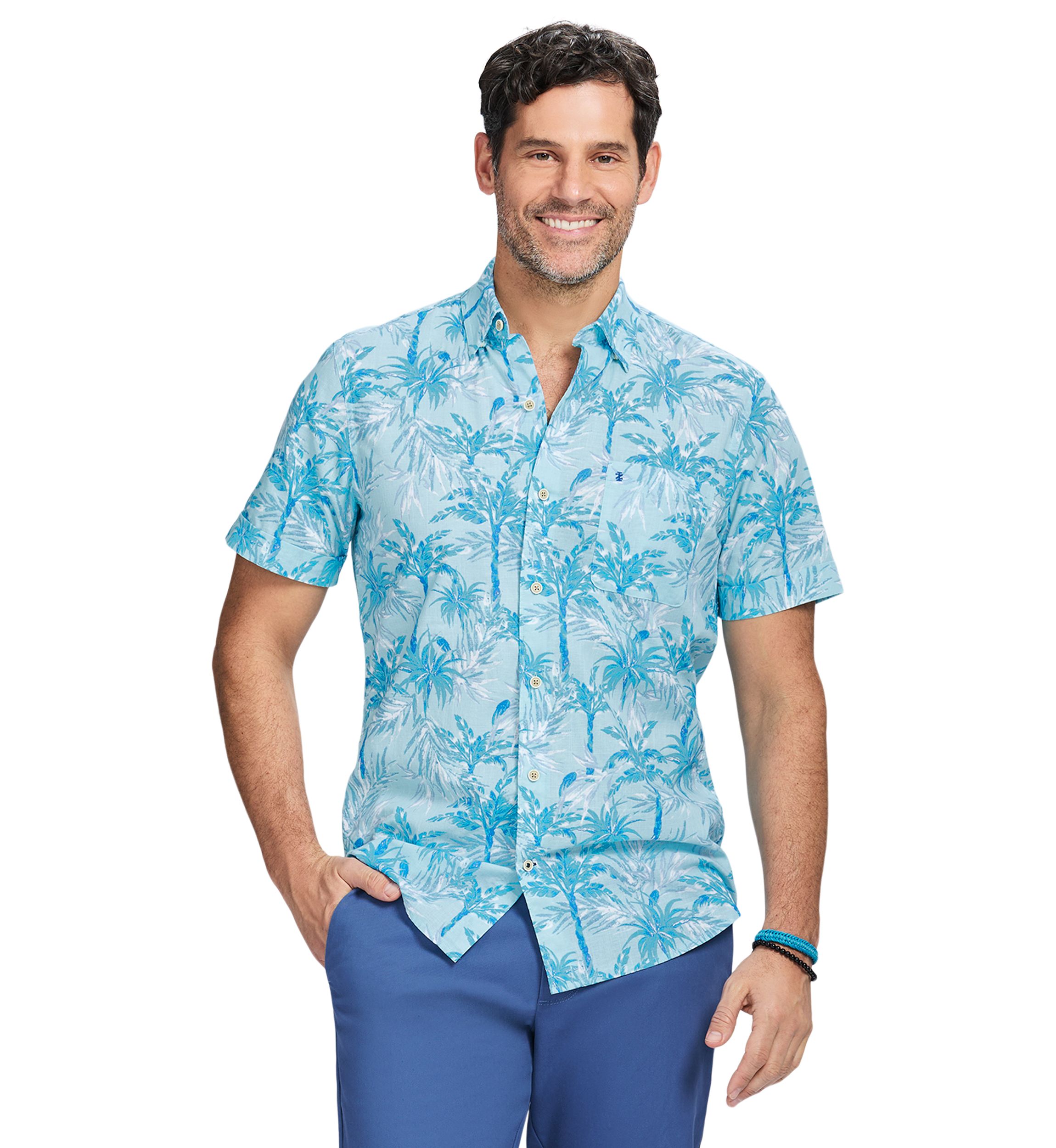 Dockside Chambray Printed Woven Shirt 