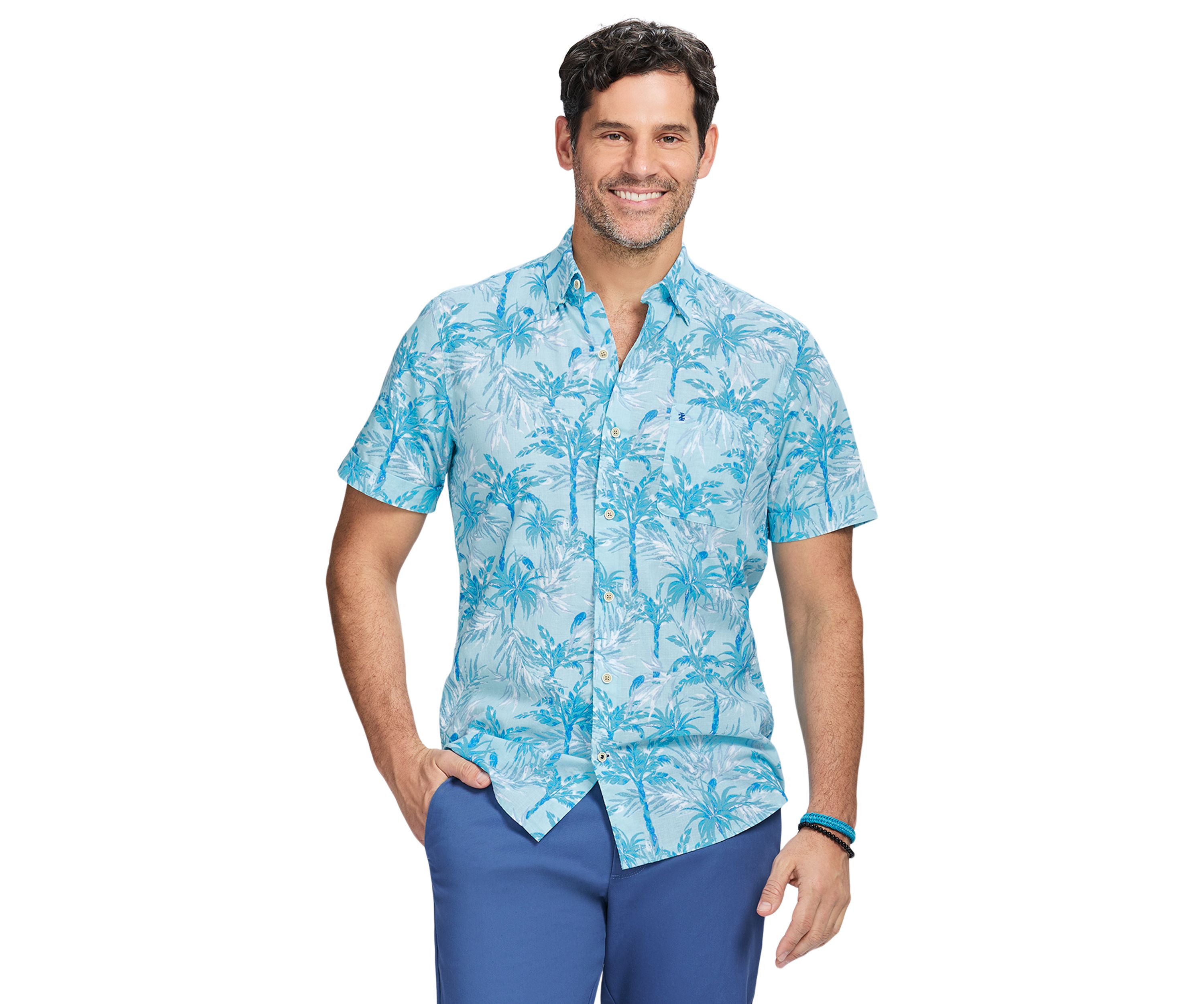 Dockside Chambray Printed Woven Shirt 
