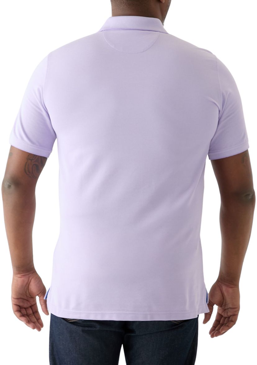 Big & Tall Short Sleeve Advantage Performance Polo Shirt