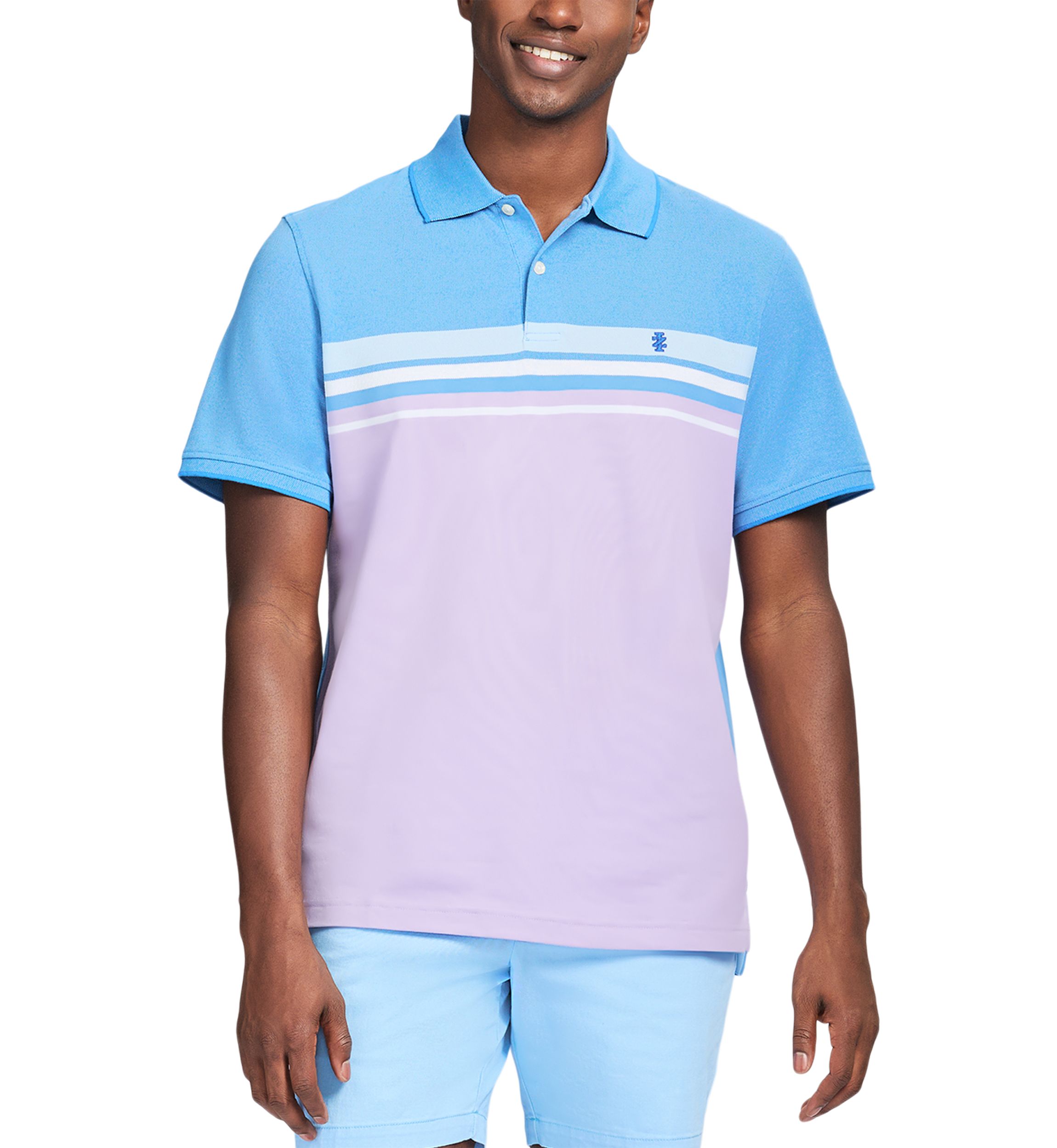Chest Stripe Polo Shirt