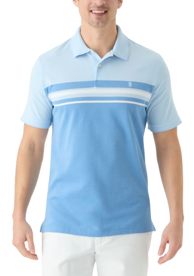 Chest Stripe Polo Shirt