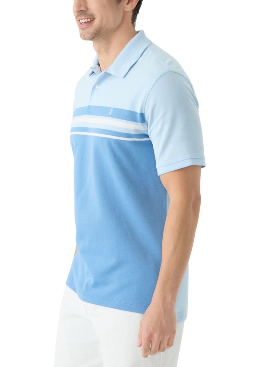 Chest Stripe Polo Shirt